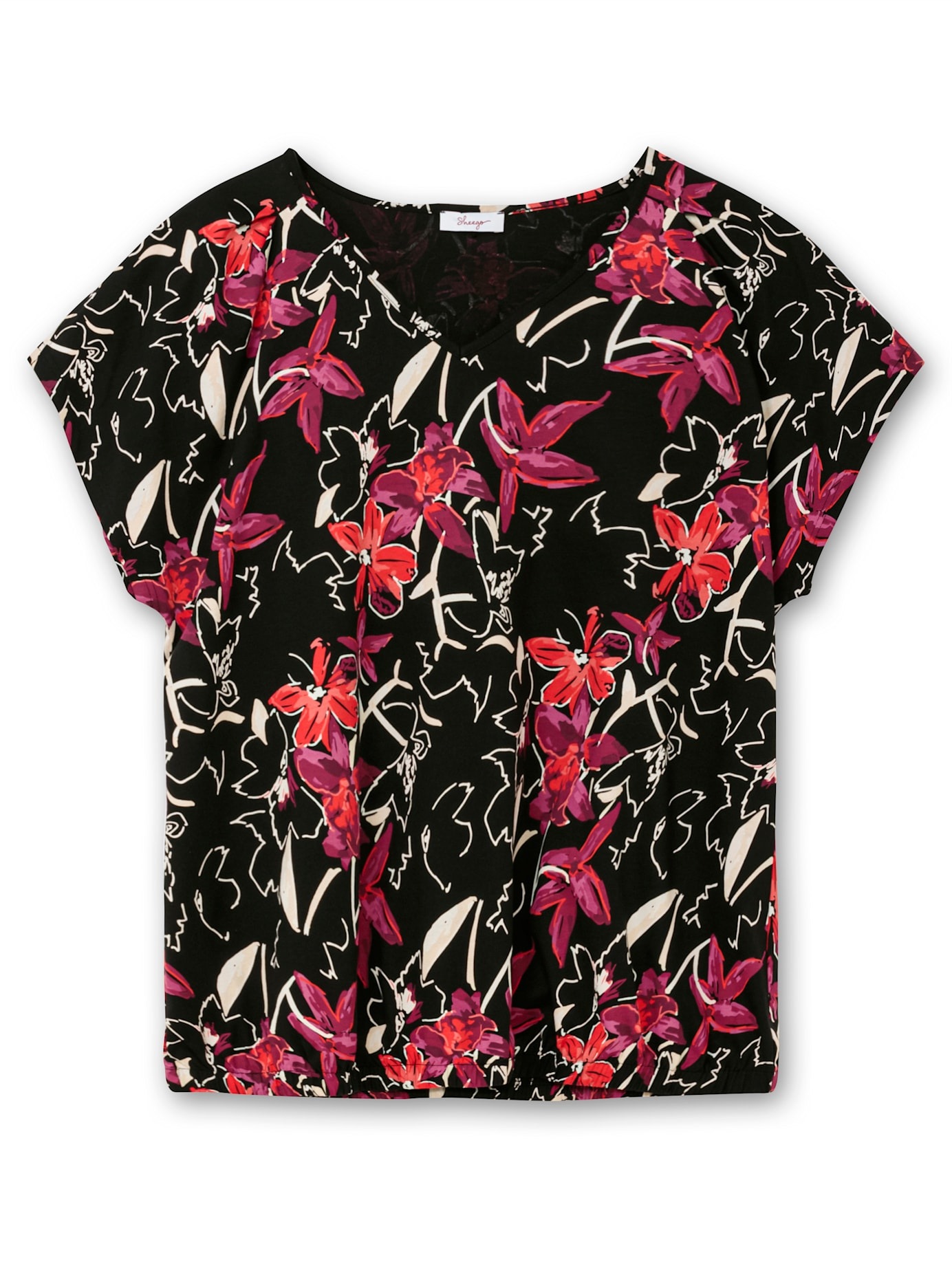 Sheego T-Shirt »T-Shirt«, (1 tlg.)