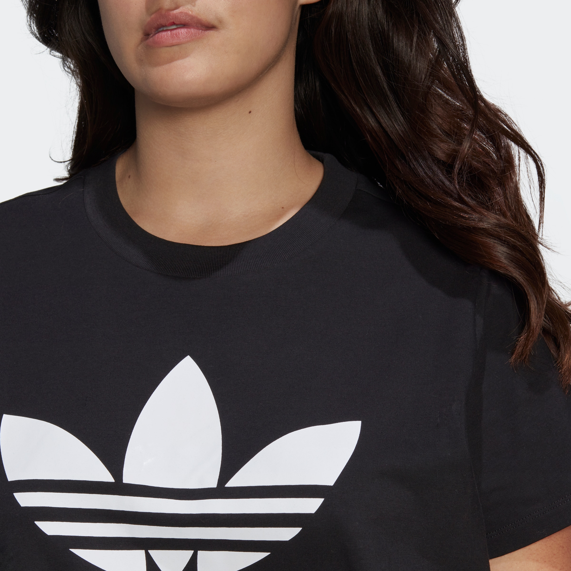 adidas Originals T-Shirt online TREFOIL Jelmoli-Versand GRÖSSEN« bei CLASSICS Schweiz »ADICOLOR – GROSSE kaufen