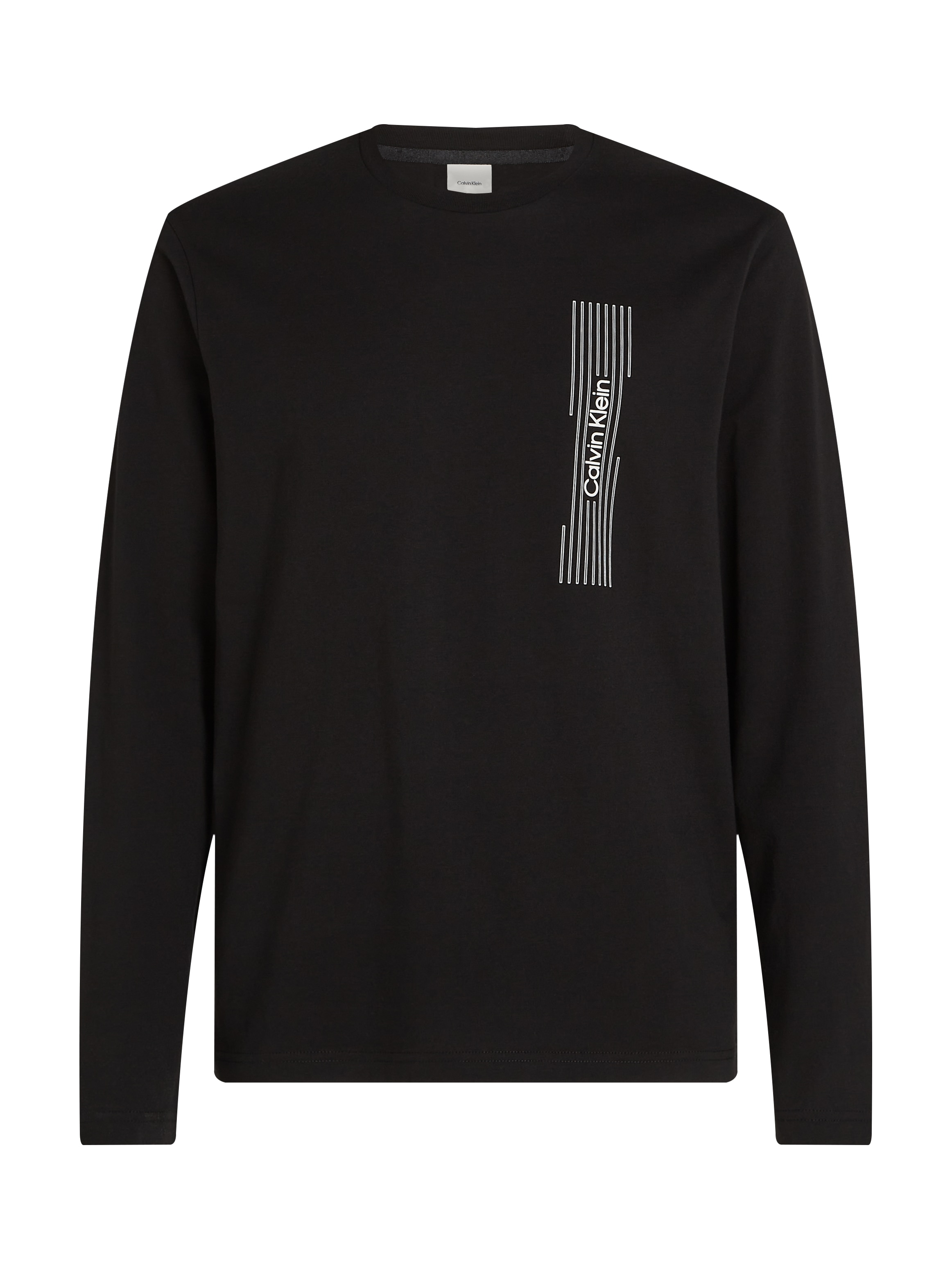 Calvin Klein Langarmshirt »HORIZONTAL LOGO LS T-SHIRT«, mit Logoprägung