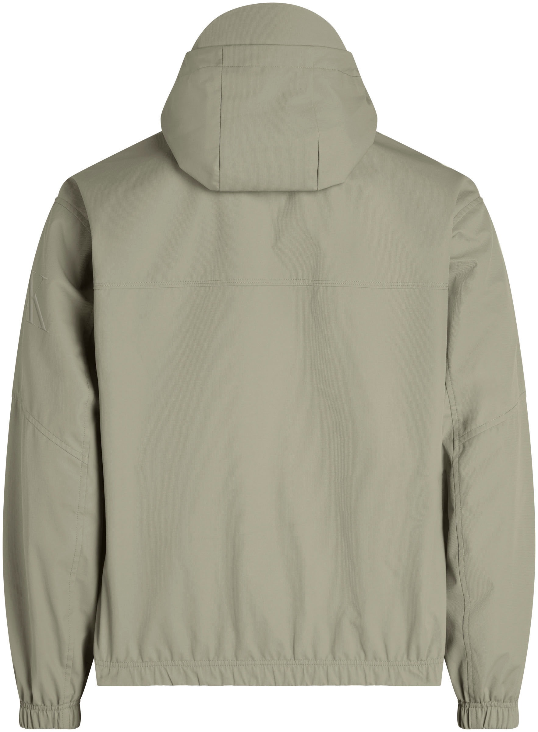 Calvin Klein Jeans Allwetterjacke »TECHNICAL JACKET«, mit Kapuze, Logodruck, Eingriffstaschen