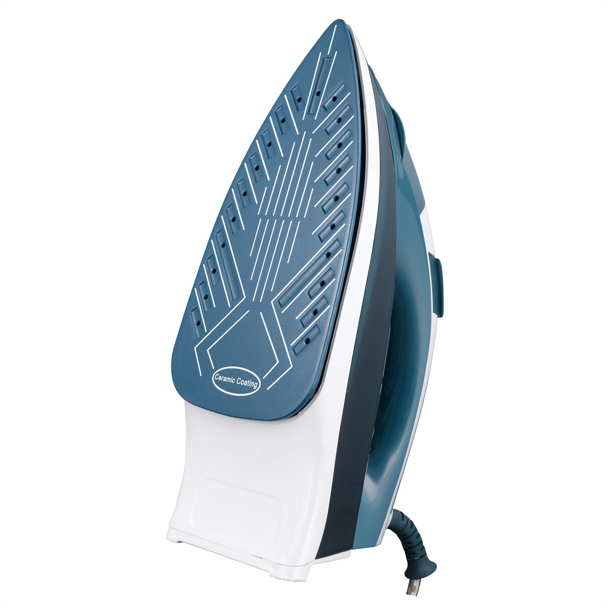 MELISSA Dampfbügeleisen »Melissa Dampfbügeleisen 16390052, mit Keramiksohle, blau, 2200W«