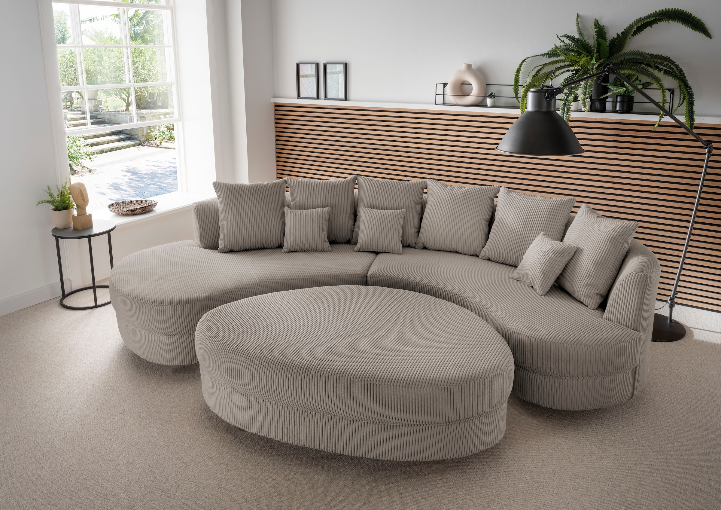 INOSIGN Ecksofa »Limoncello organische Formensprache, OTTOs Choice, L-Form«, ergonomische Form