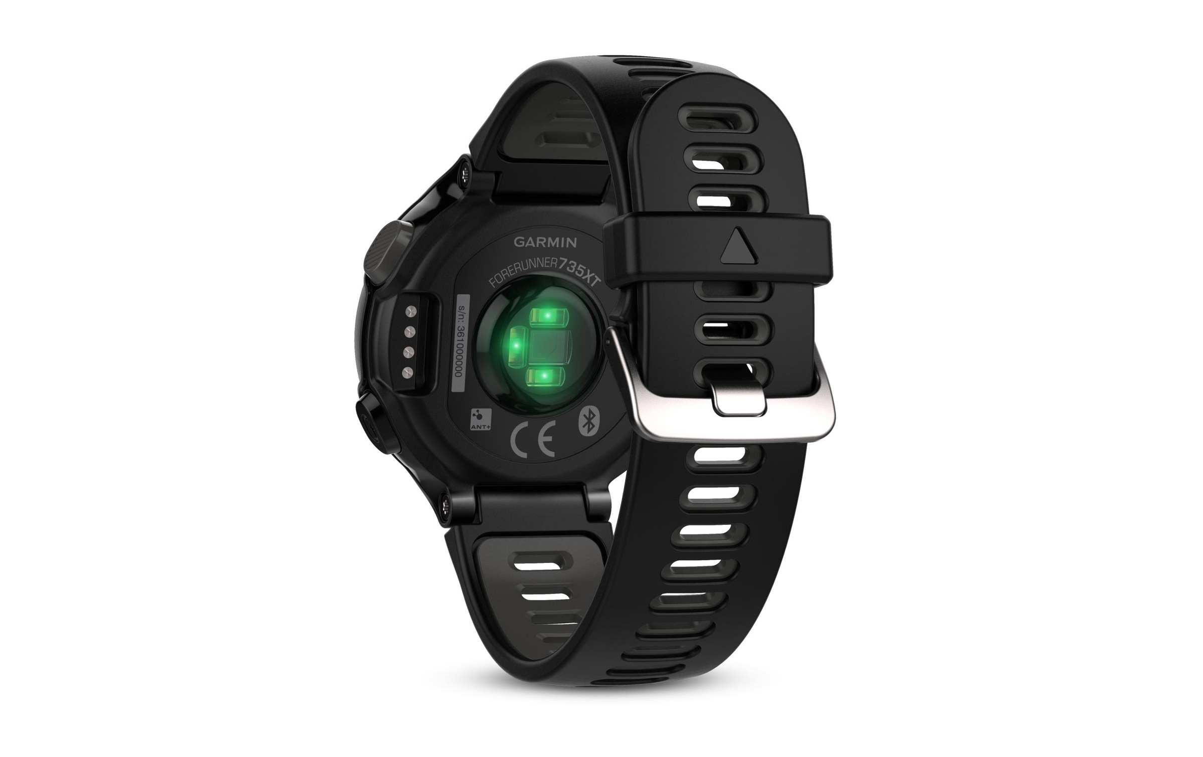 Garmin Fitnessuhr »GPS-Sportuhr Forerunner 735XT Bundle Run Grau Schwarz«,)