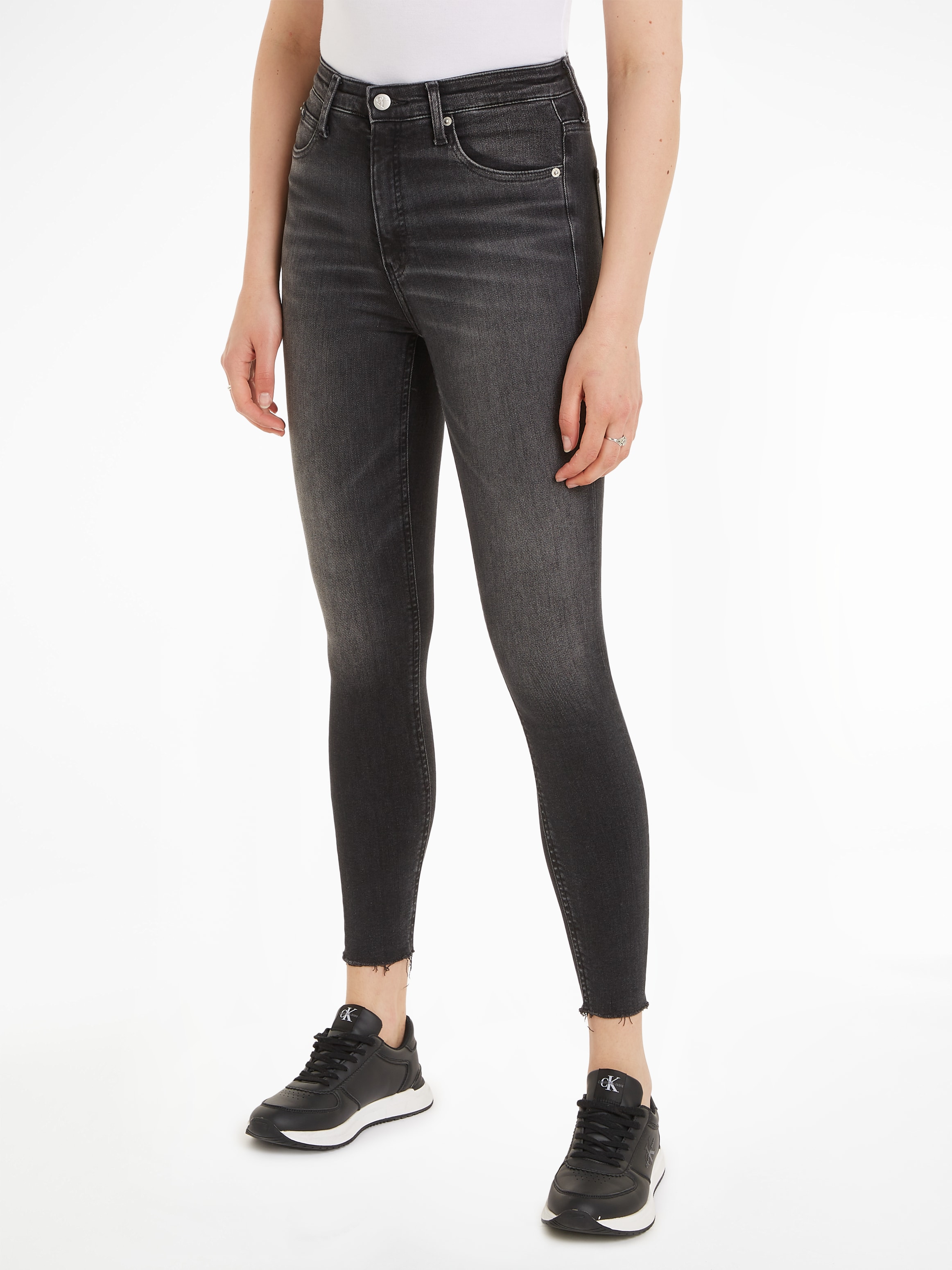 Ankle-Jeans »HIGH RISE SUPER SKINNY ANKLE«