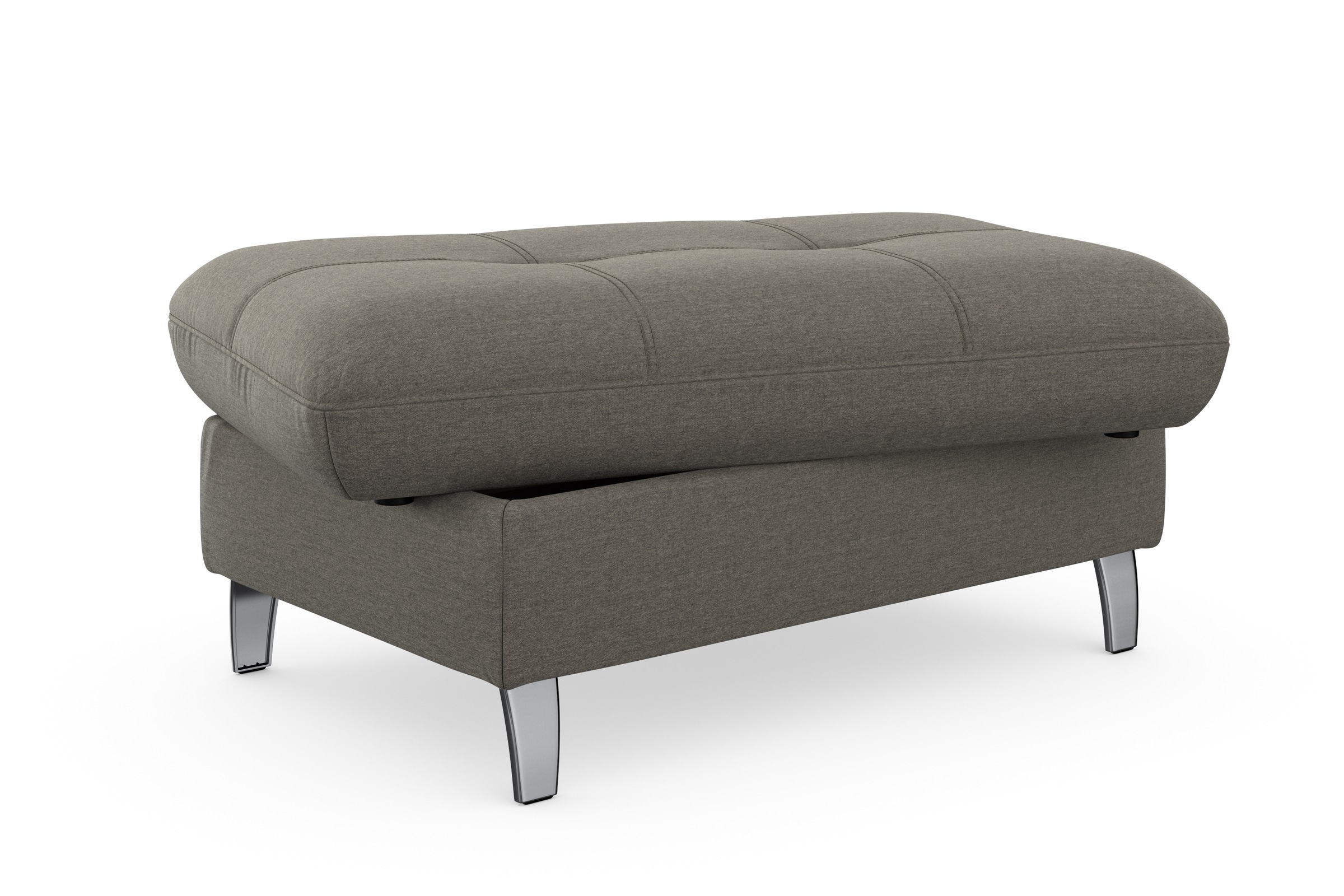 sit&more Stauraumhocker »Maggiore«, mit Stauraum und modernen Metallbeinen