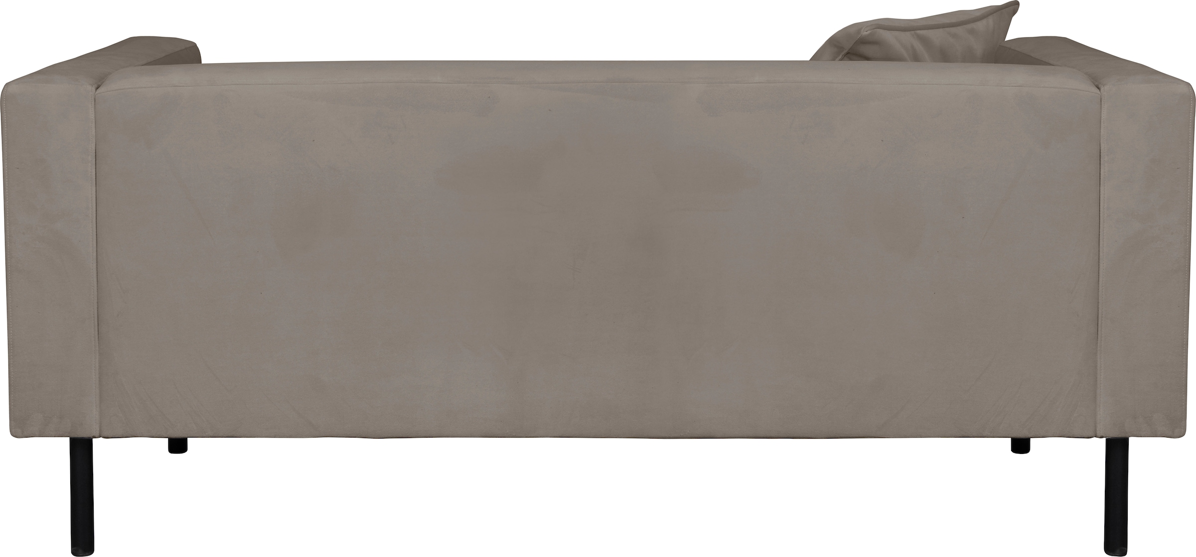 Home affaire 2-Sitzer »Lillibeth Designsofa mit Wellenunterfederung, Masse B/T/H: 155/74/83 cm«, Zierkissen als Wendekissen, in Samtoptik oder Cord