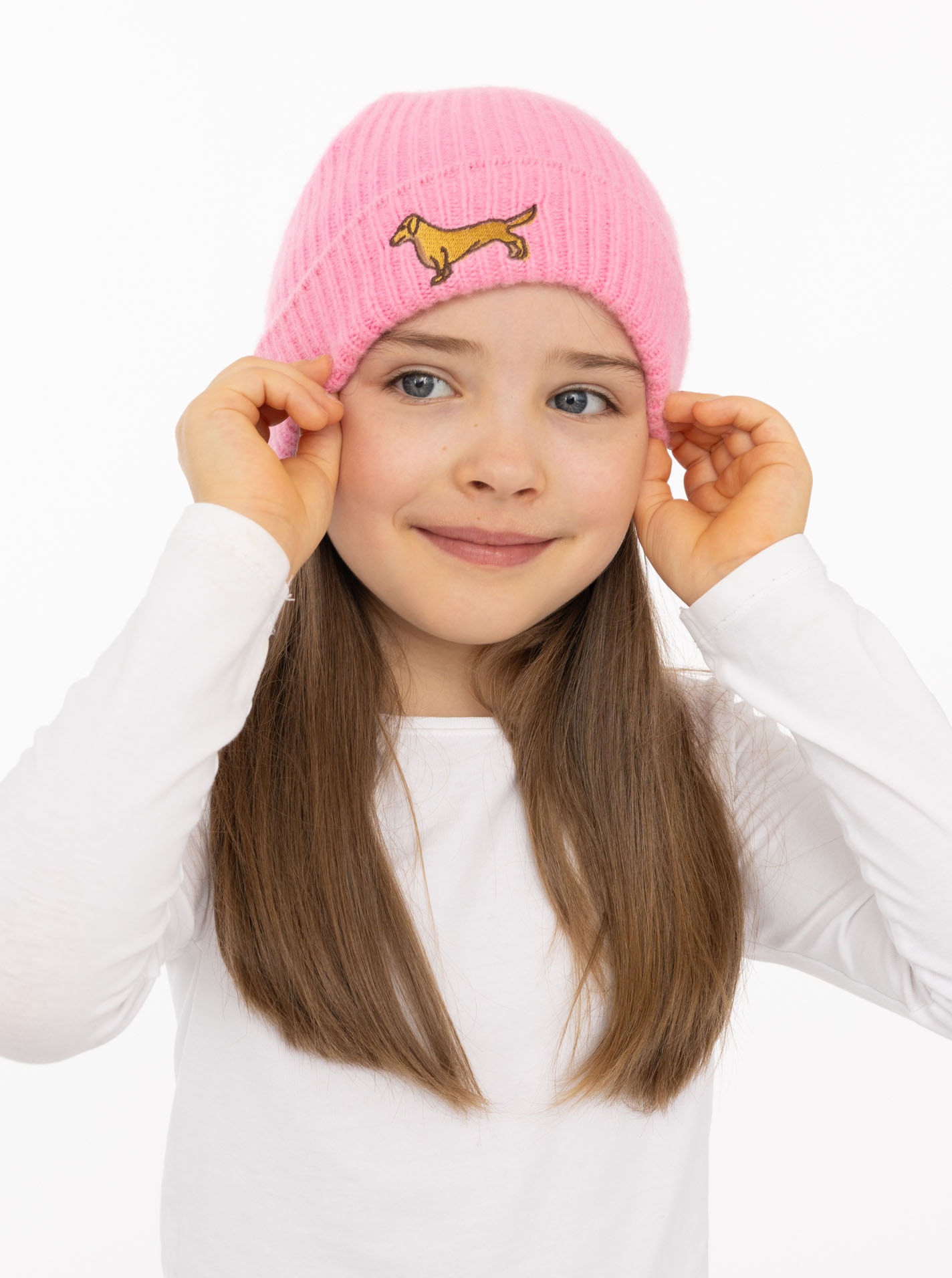 Zwillingsherz Beanie »"Dog-Patch"«, Kids-Kaschmir Schlauschal