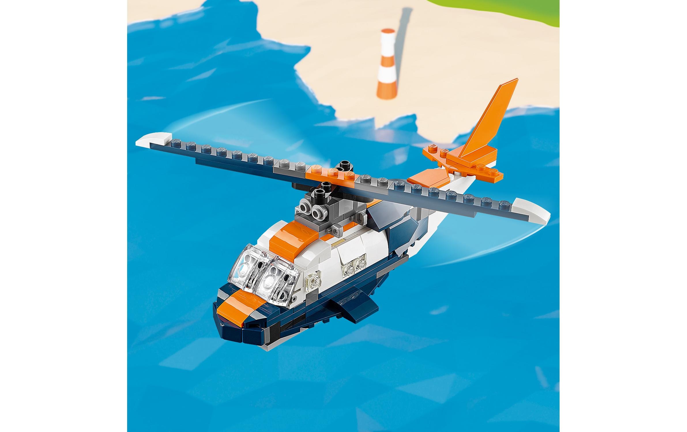 LEGO® Spielbausteine »LEGO Creator Überschalljet 31126«, (215 St.)