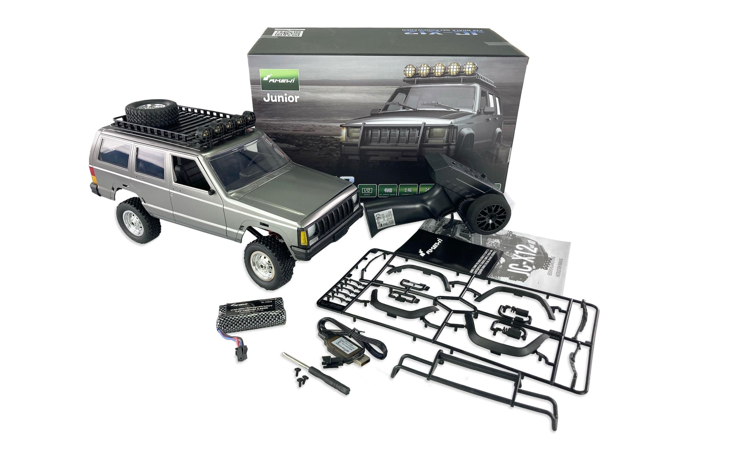 Amewi RC-Monstertruck »Crawler JC-X12 4WD«