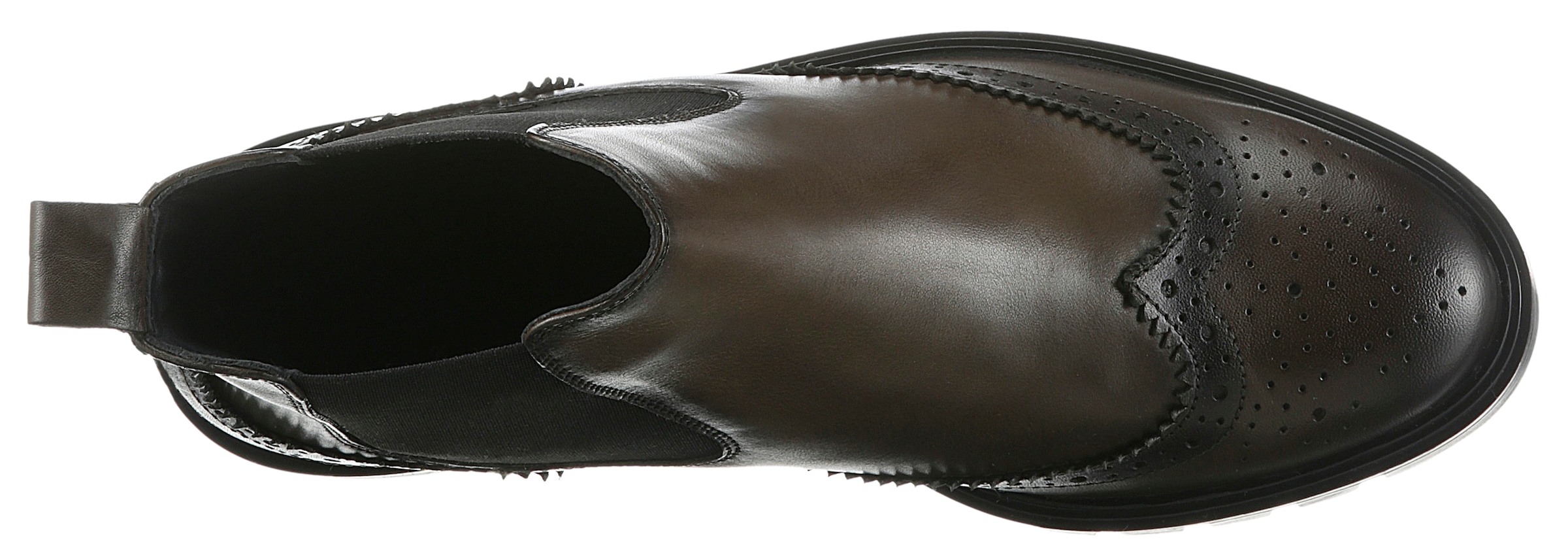 Ara Chelseaboots »TULSA«, Stiefelette, Schlupfboots mit Lyralochung, G-Weite (weit)