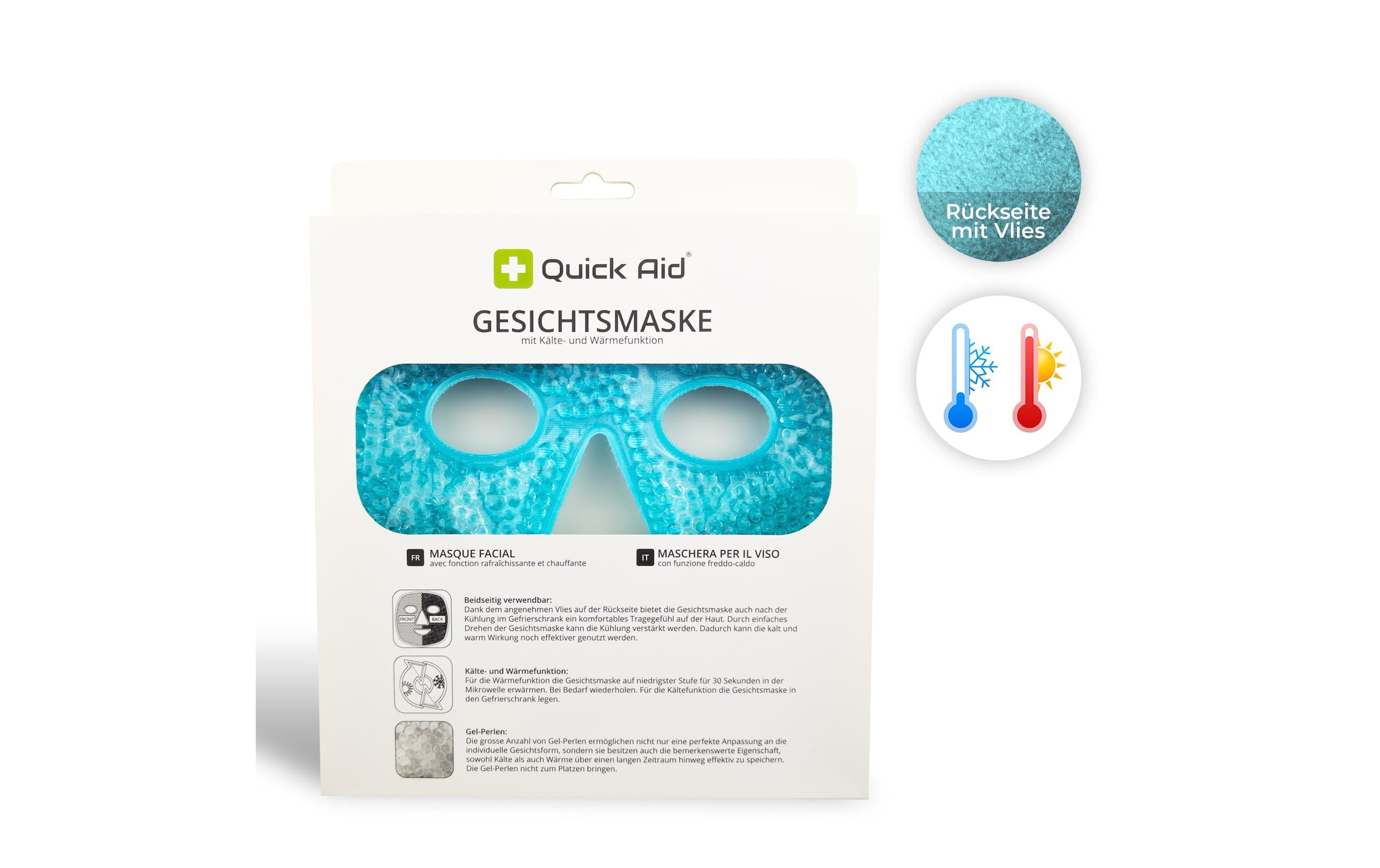 Gesichtsmaske »Quick Aid 1 Stück«