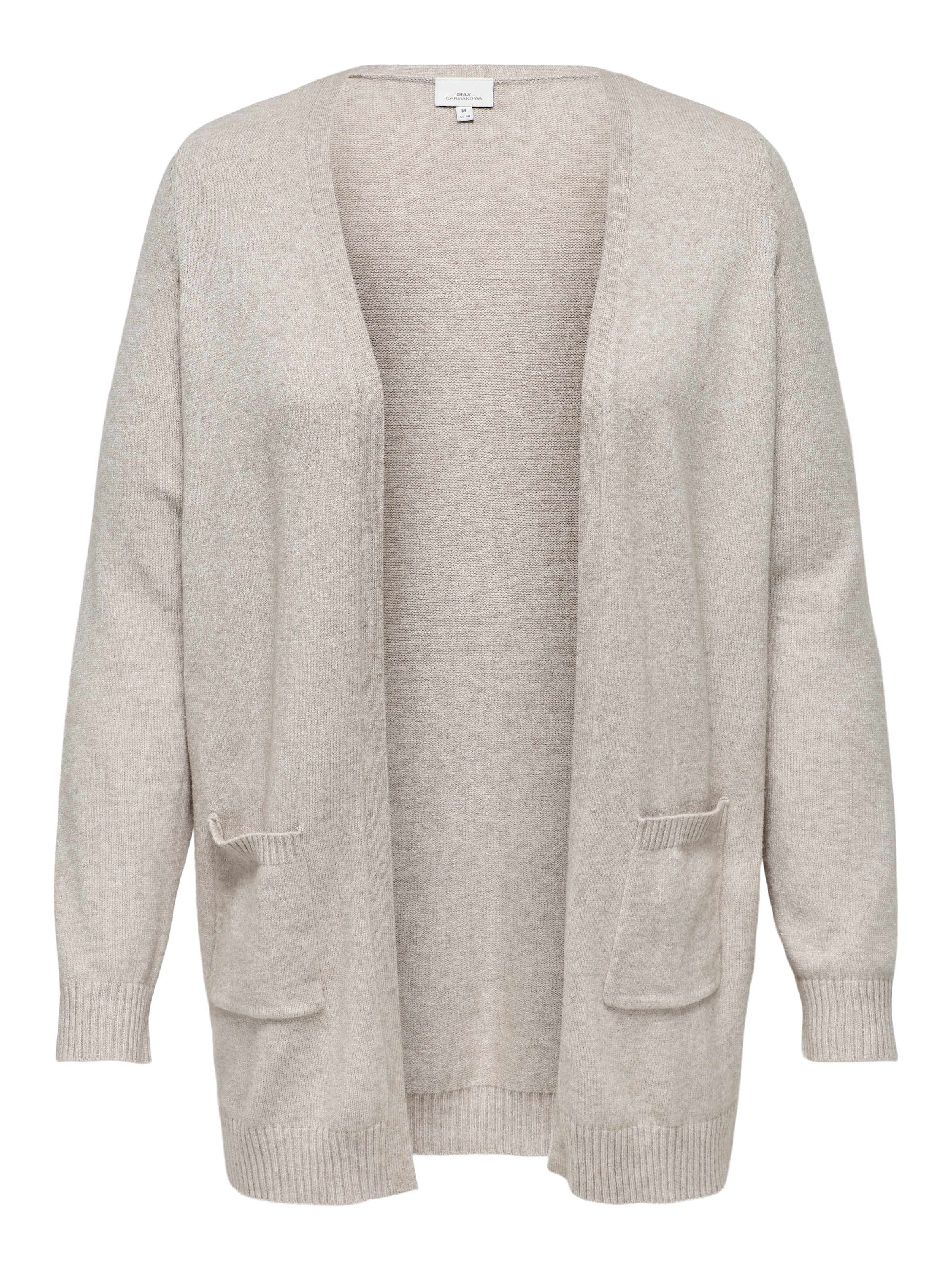 ONLY CARMAKOMA Strickjacke »CARESLY L/S OPEN CARDIGAN NOOS KNT«