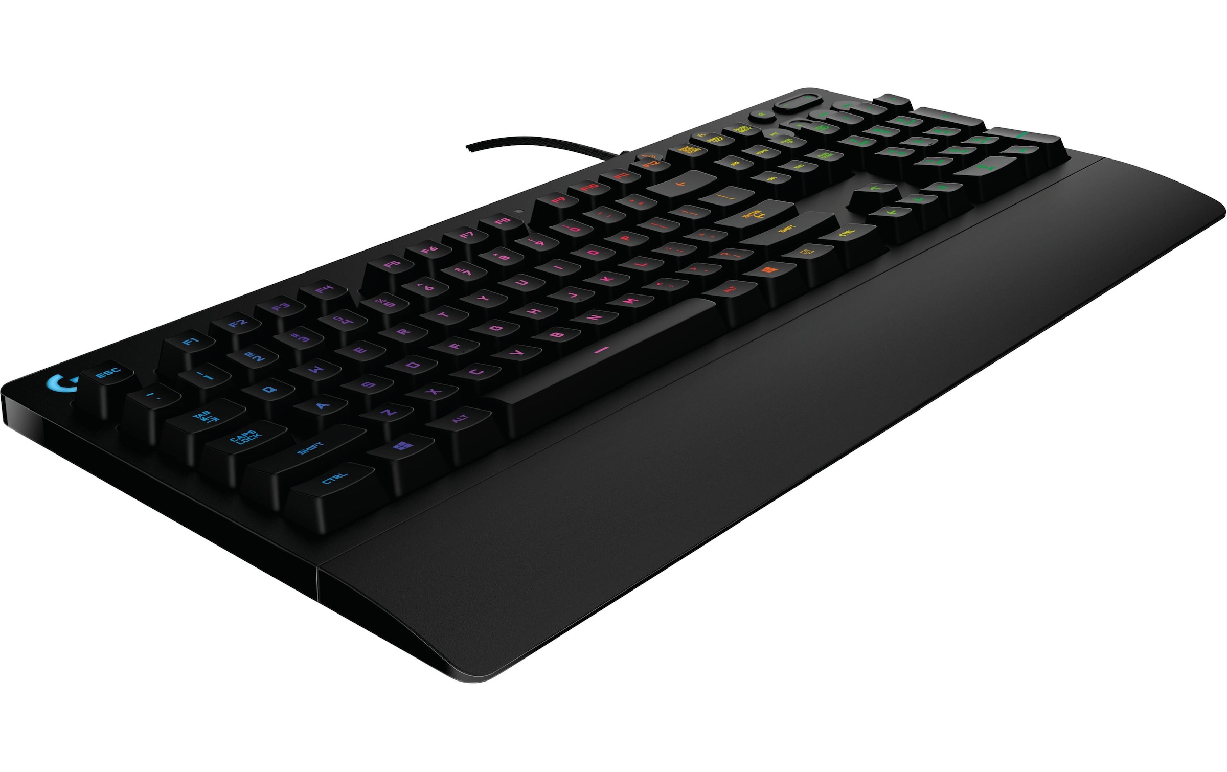 Logitech Gaming-Tastatur »G213 Prodigy«, (Ziffernblock-Handgelenkauflage)