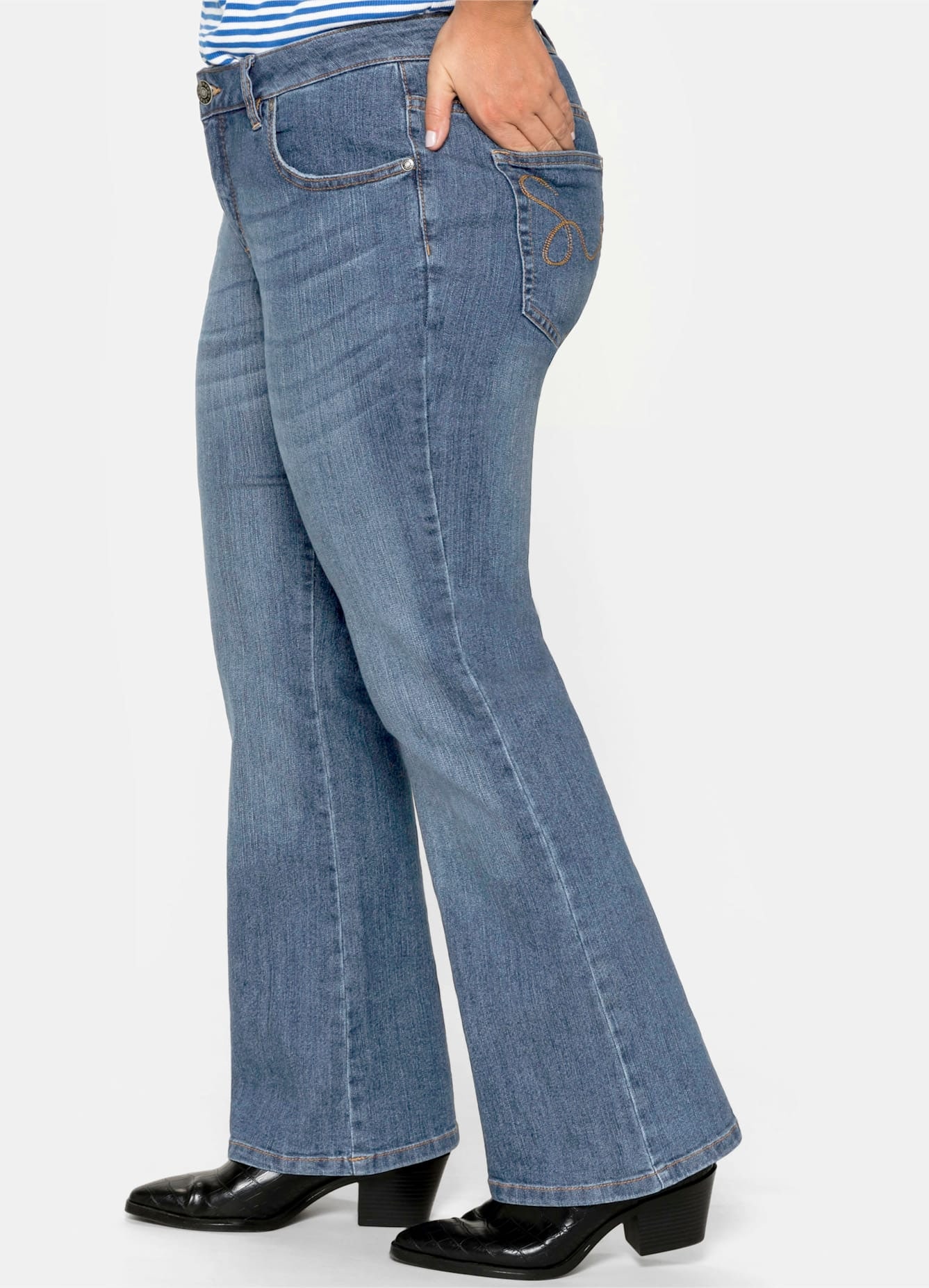 Sheego Bequeme Jeans, (1 tlg.)
