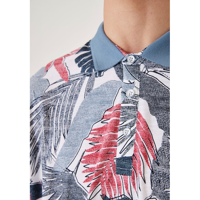 | Garcia shoppen Poloshirt, mit online Jelmoli-Versand Allovermuster