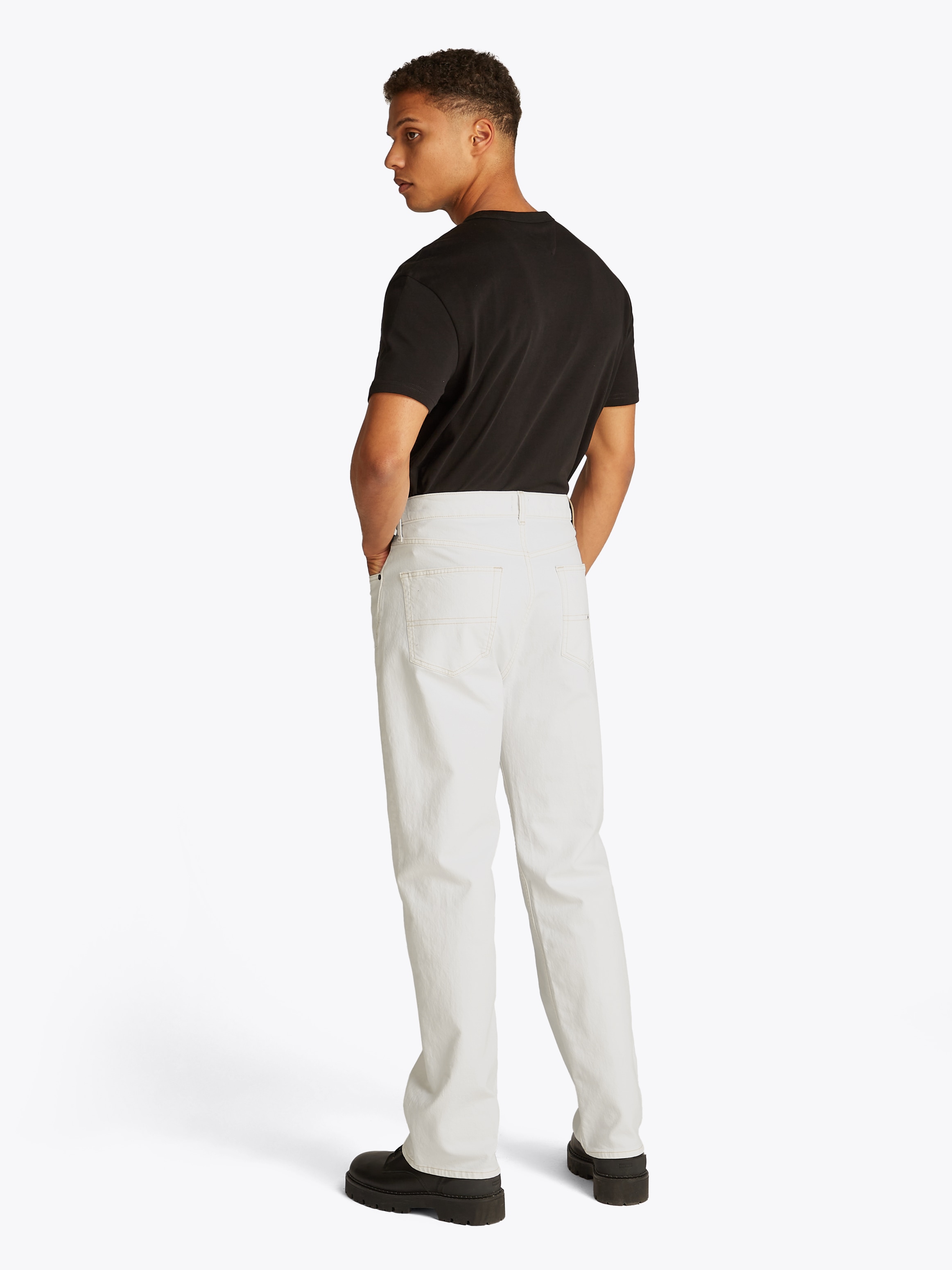 Tommy Jeans Regular-fit-Jeans »Otis Regular Straight«, Mit Gürtelschlaufen