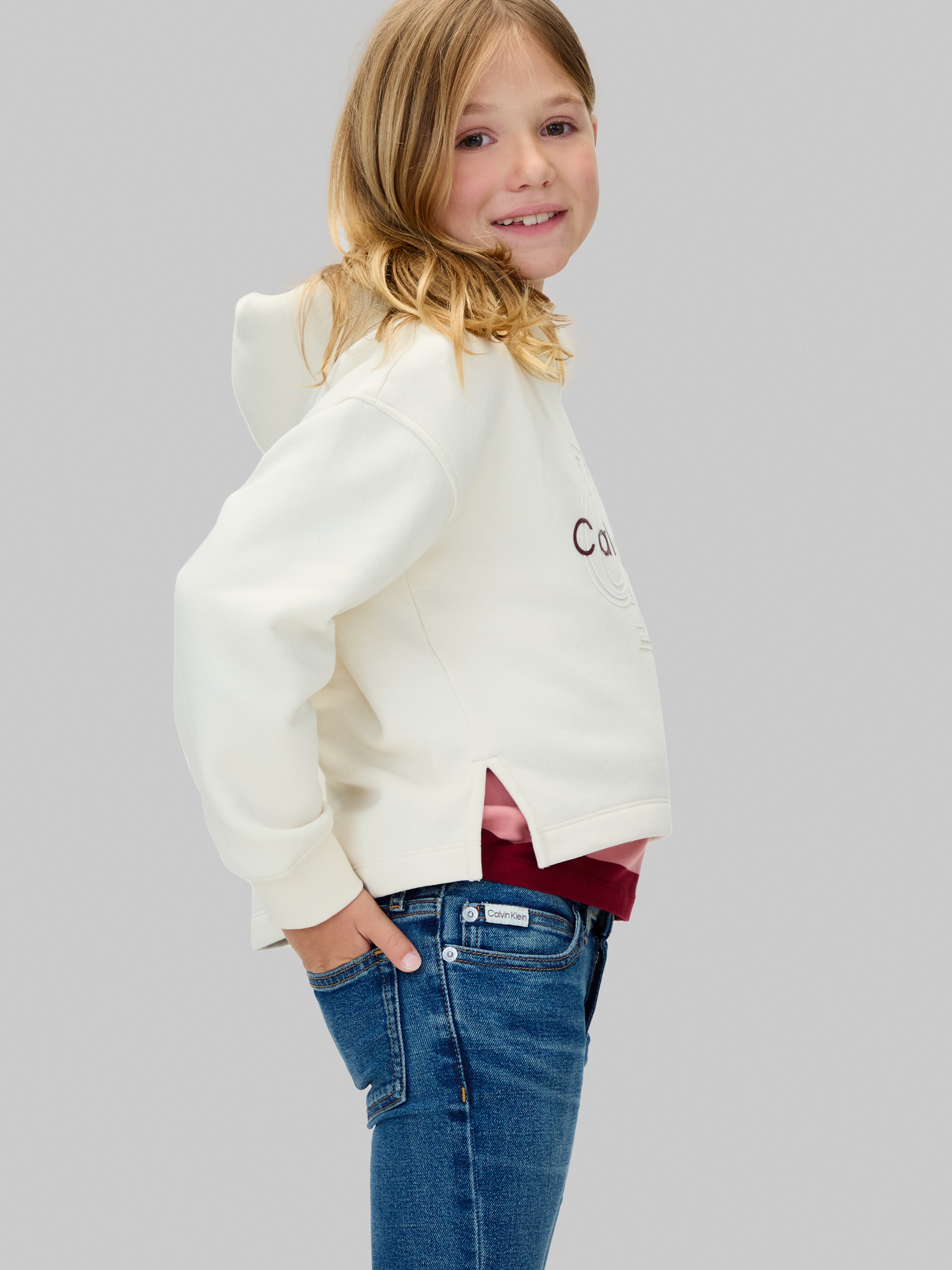 Calvin Klein Jeans Schlagjeans »MR FLARE«, für Kinder bis 16 Jahre, used-washed