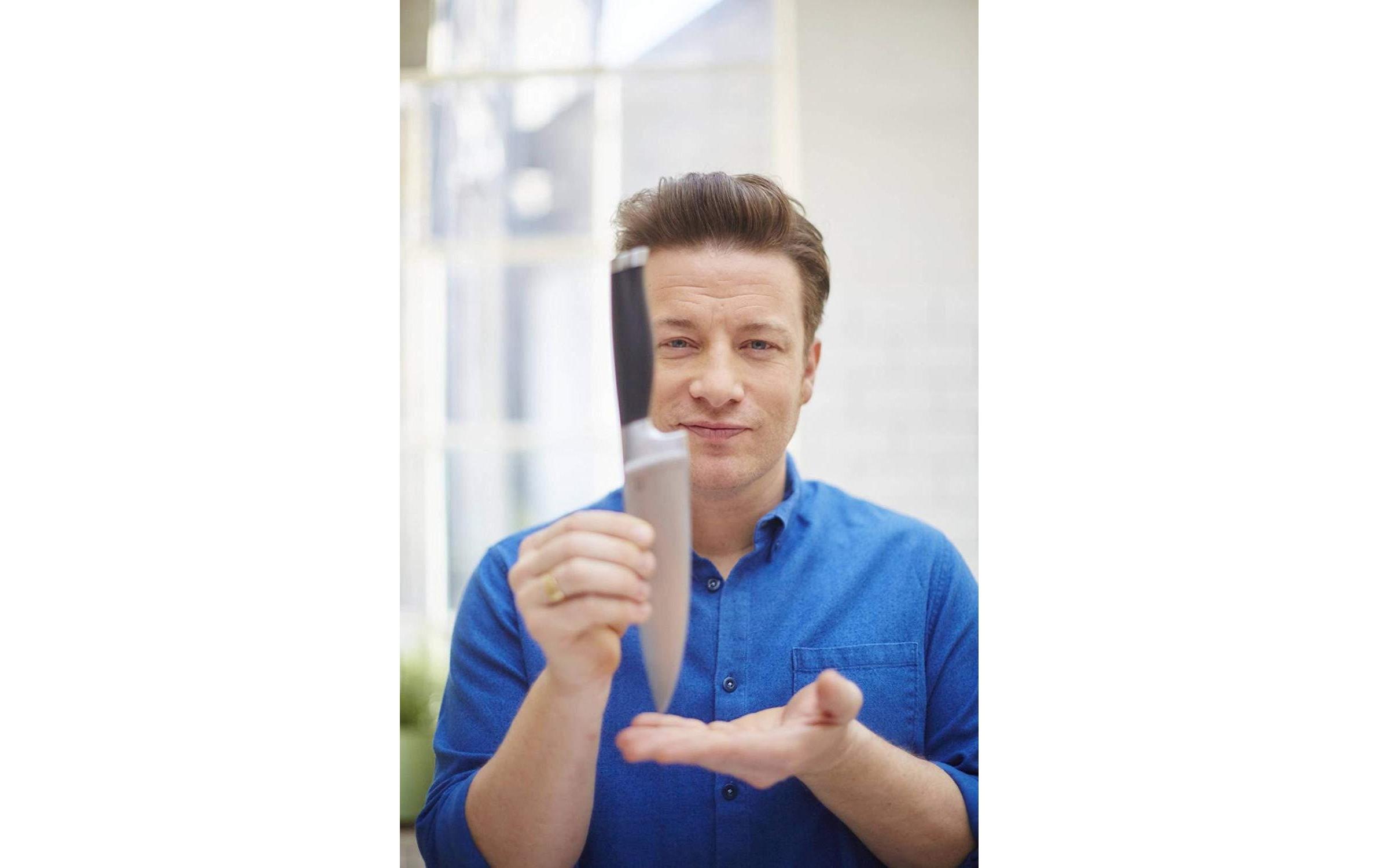 JAMIE OLIVER Messerblock »Messerblock-Set mit Messer Akazienholz«
