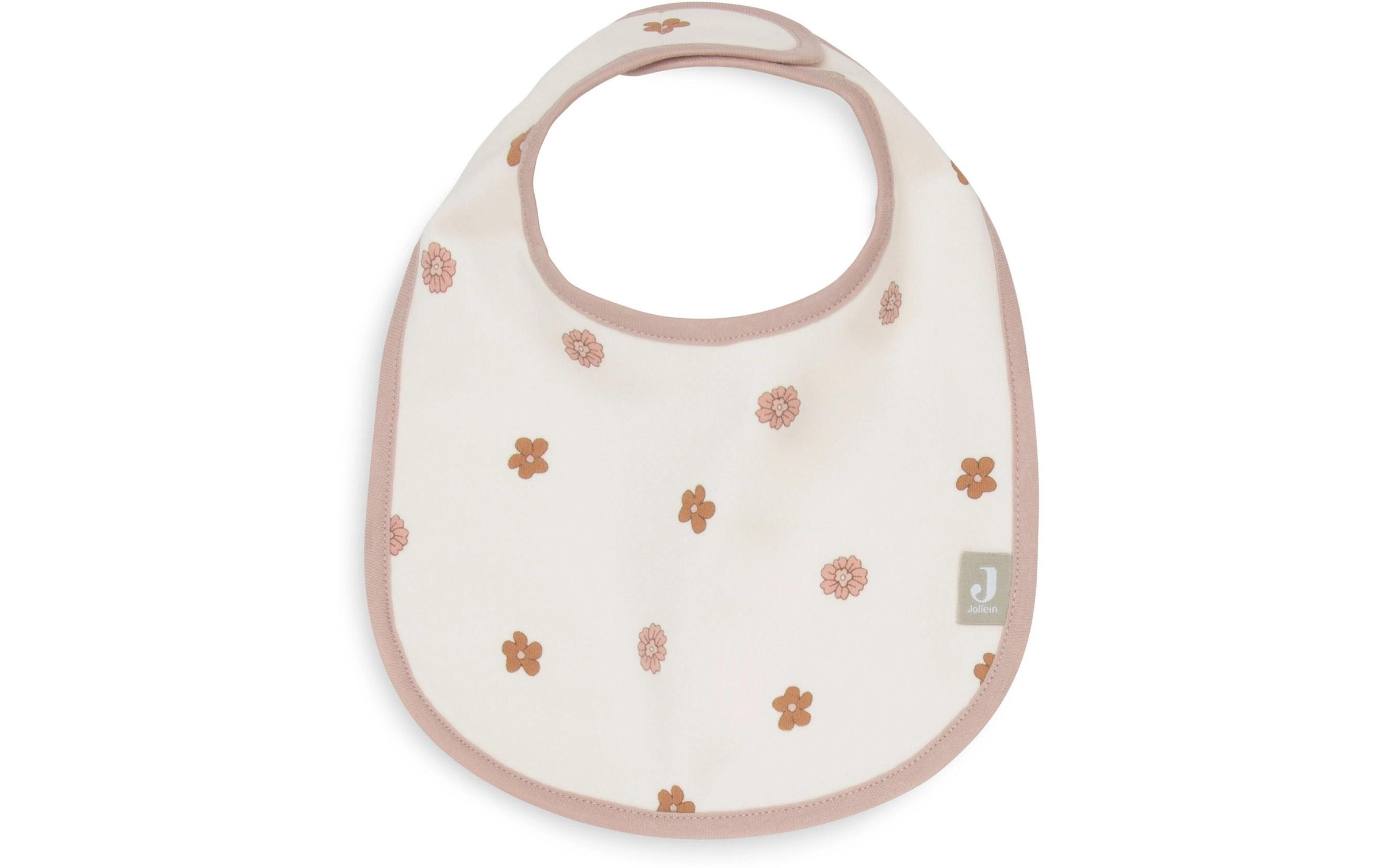 Jollein Lätzchen »5er Set Retro Flowers 27 x 22 cm«, (5 St.)