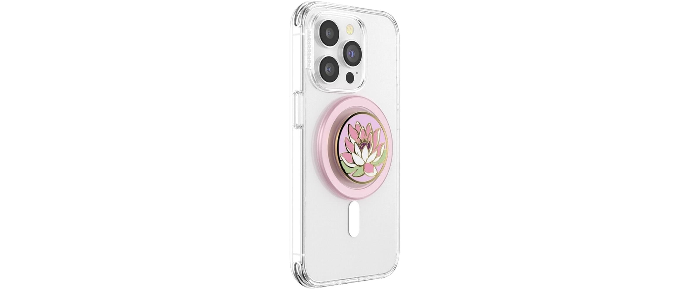 Popsockets Handy-Halterung »Enamel Water Lily MagSafe«, Universalhalterung