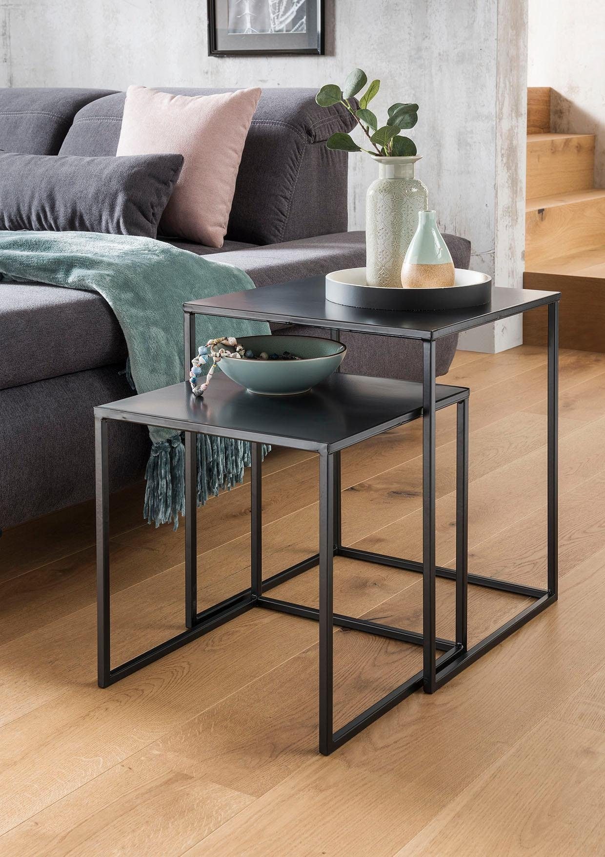 Paroli Beistelltisch, (Set), 2 er Set