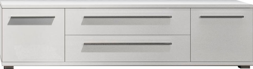 Places of Style Lowboard »Piano TV-Kommode in Breite 165 oder 180 cm mit Soft-Close-Funktion«, Hochglanz UV-lackiert, Br 180 cm mit versch. Tür- und Schubkastenmasse