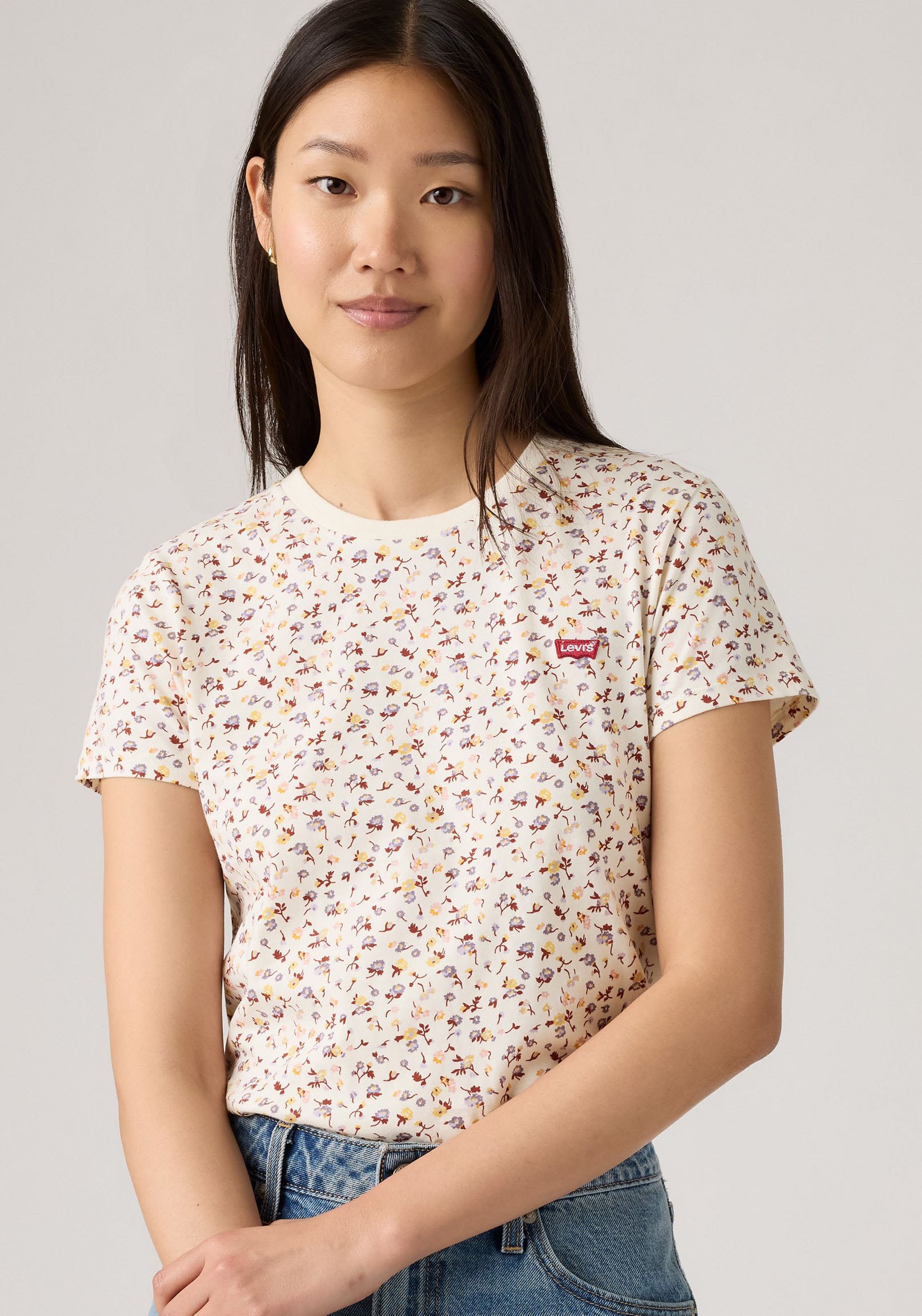 Levi's® T-Shirt »PERFECT TEE«, mit All-Over Print