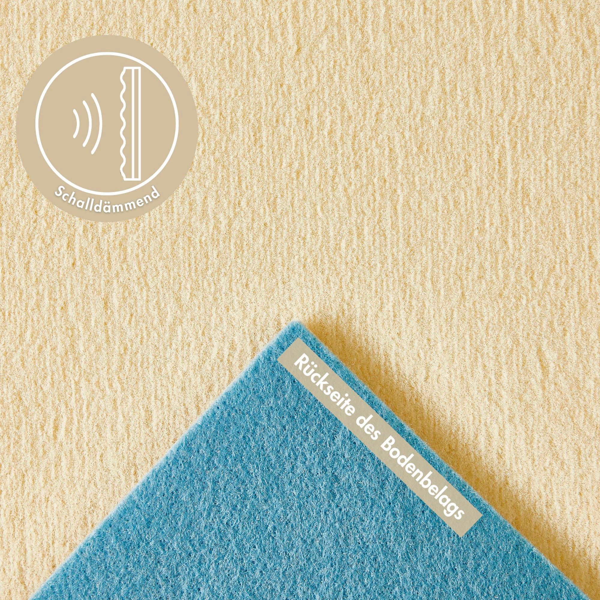 Andiamo Teppichboden »Kira, Velours, Made in Belgium«, rechteckig, 8 mm Höhe, Uni Farben, Breite 400 cm, strapazierfähig, pflegeleicht, Wohnzimmer