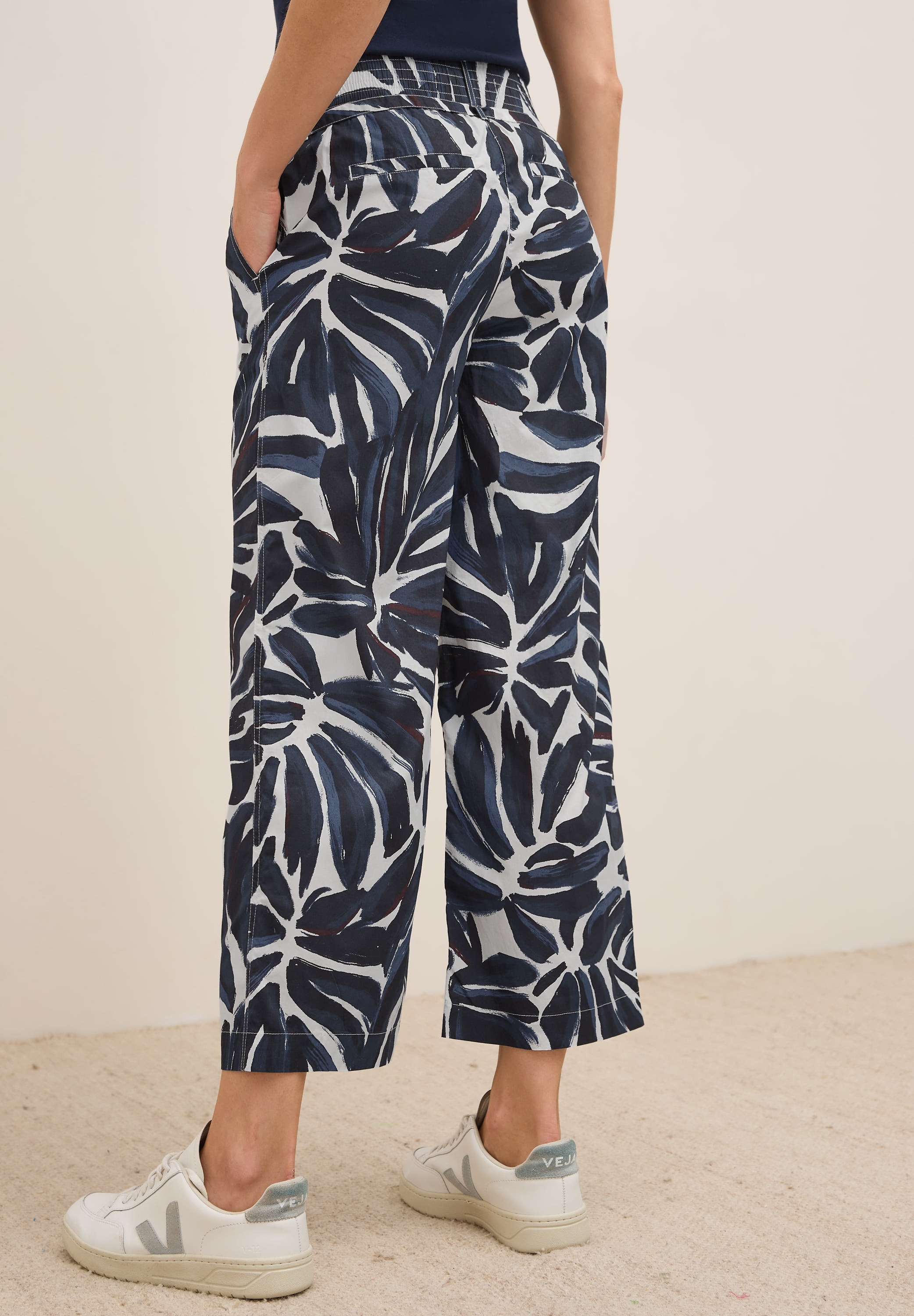 Cecil Stoffhose »Style NEELE«, Sommerhose mit grafischem Muster