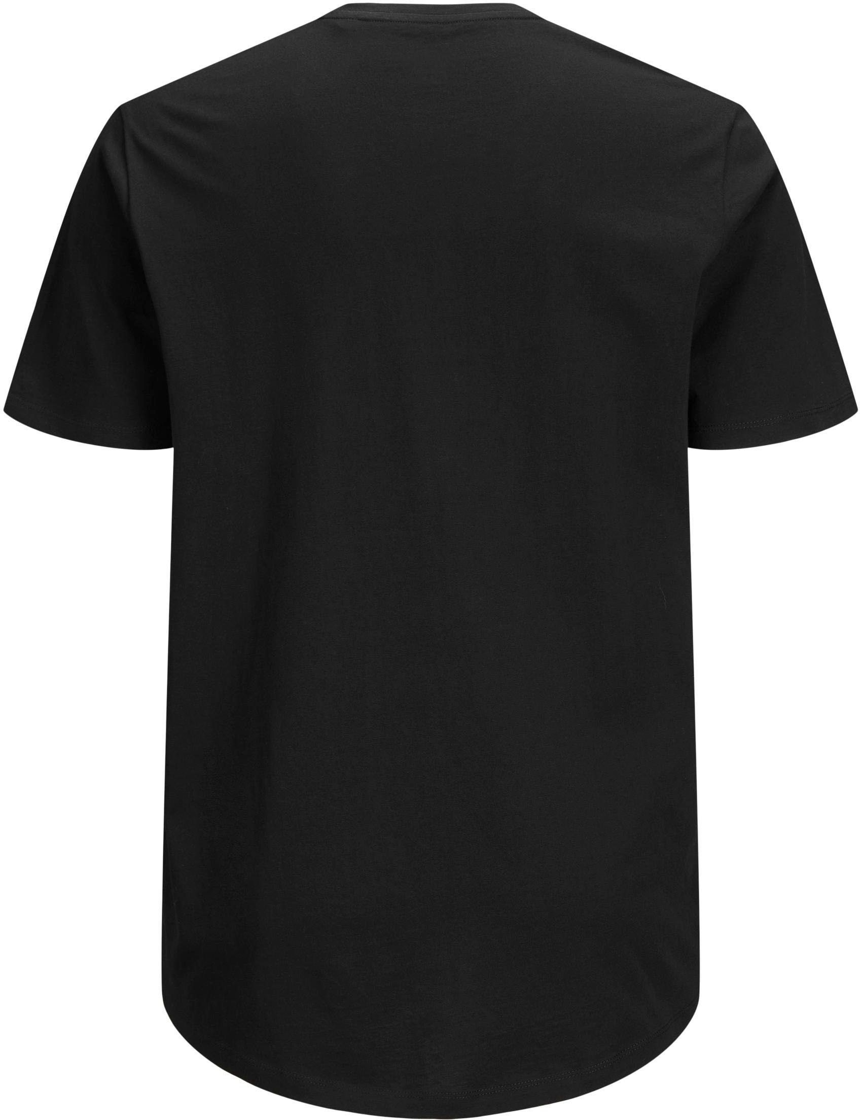 Jack & Jones PlusSize T-Shirt »NOA TEE«, mit abgerundetem Saum, bis Grösse 6XL