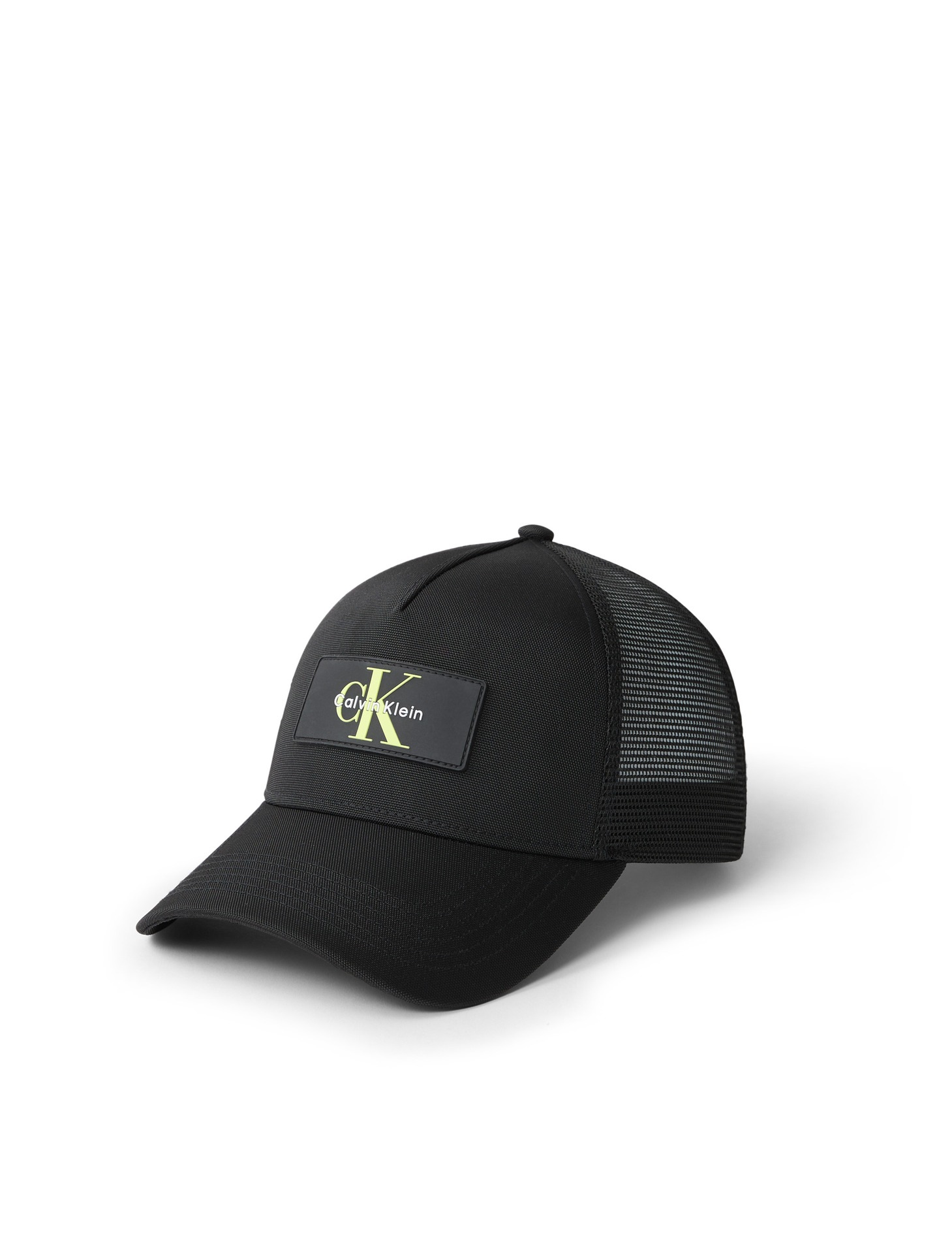 Calvin Klein Baseball Cap »LG SL PTCH BLL NYL M« Mit festem Schirm