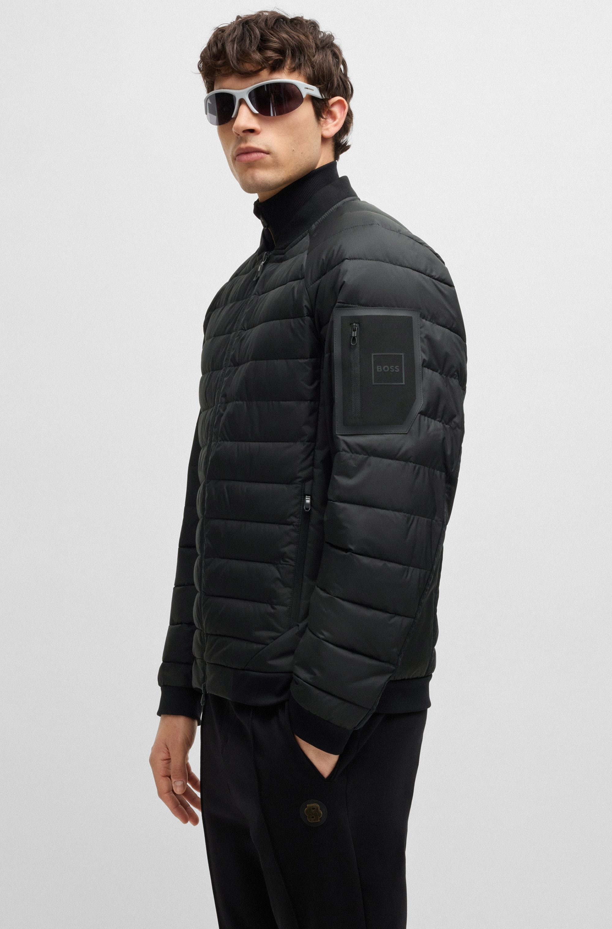 BOSS GREEN Steppjacke »J Ordos«, mit Ärmelasche