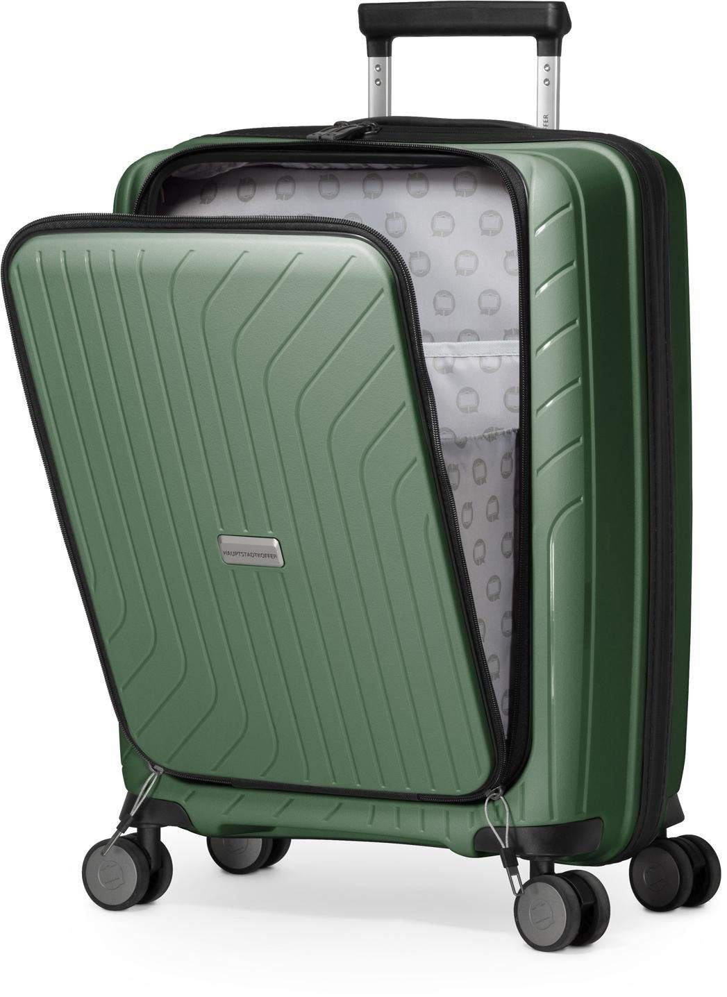 Hauptstadtkoffer Hartschalen-Trolley »TXL, 55 cm, dunkelgrün«, 4 Rollen,  mit separatem Laptopfach online bestellen bei Jelmoli-Versand Schweiz