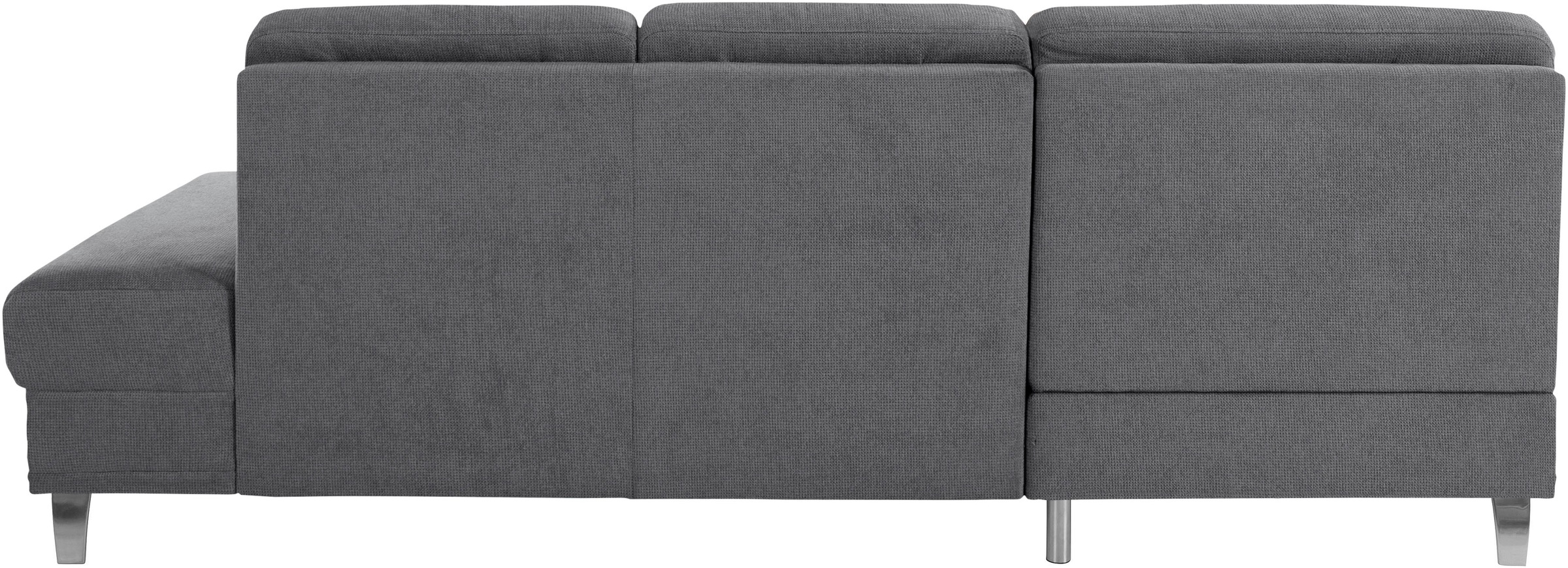 sit&more Ecksofa »Clio L-Form«, wahlweise mit Bettfunktion oder Vorziehsitz und Bettkasten, Federkern