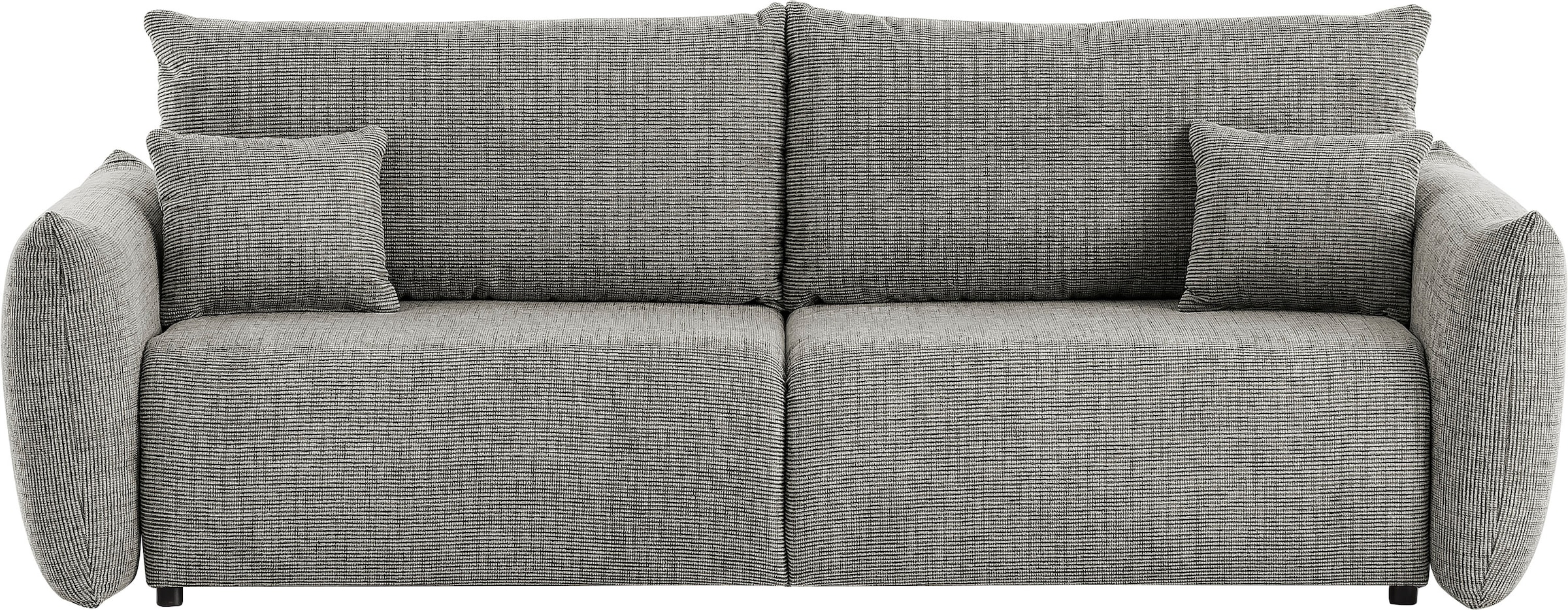 INOSIGN 3-Sitzer »MAVAS Schlafsofa mit Bettkasten«, ca.240/108cm (Liegefläche 212/145 cm), Cord, Chenille, Struktur