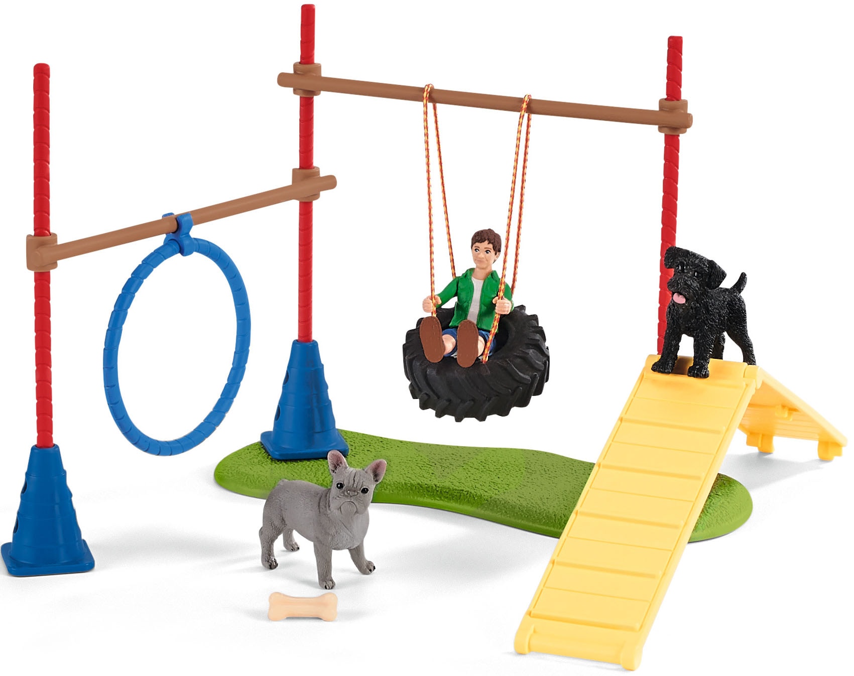 Schleich® Spielwelt »FARM WORLD, Spielspass für Hunde (42536)«