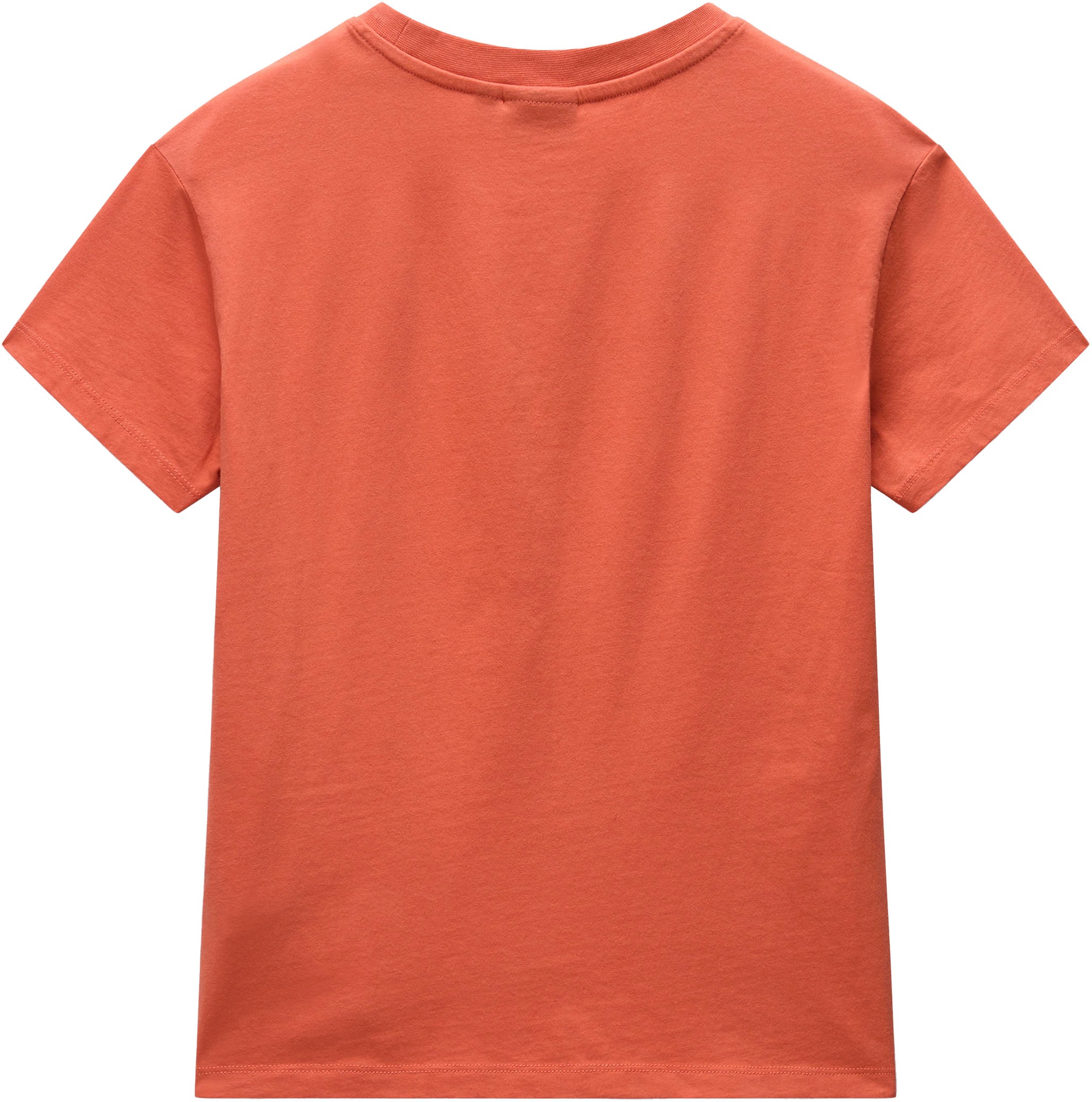 Napapijri Kurzarmshirt »S-BOX LOGO SS W 1 A69 LANGOUSTINO A69«, Mit Rundhalsausschnitt