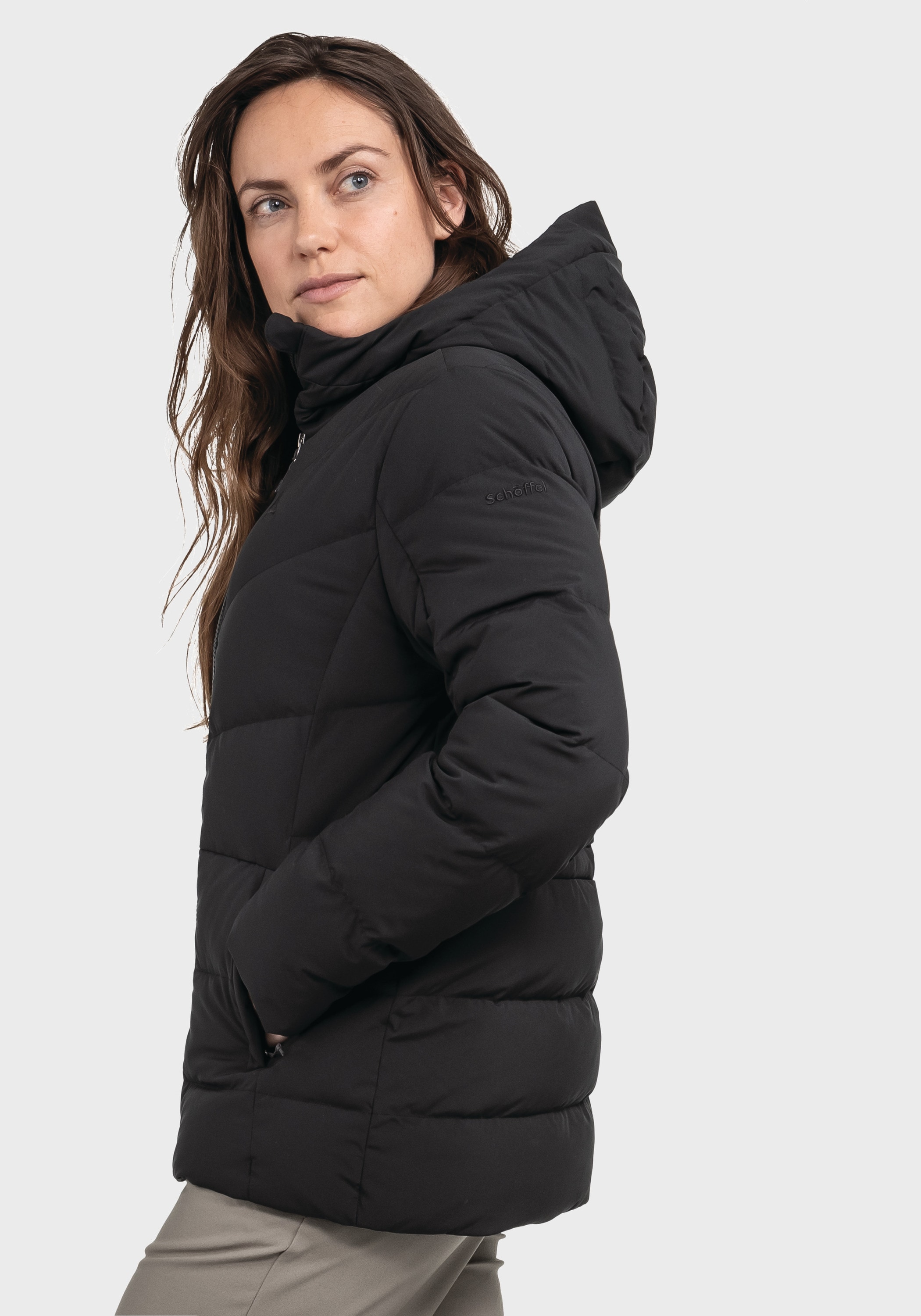 Schöffel Funktionsjacke »Urban Down Jacket Style Vindave WMS«, mit Kapuze