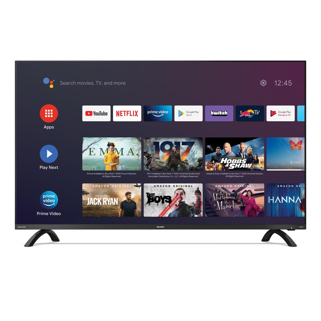 Sharp LCD-LED Fernseher »50DL2EA«, 126 cm/50 Zoll, 4K Ultra HD, Android TV