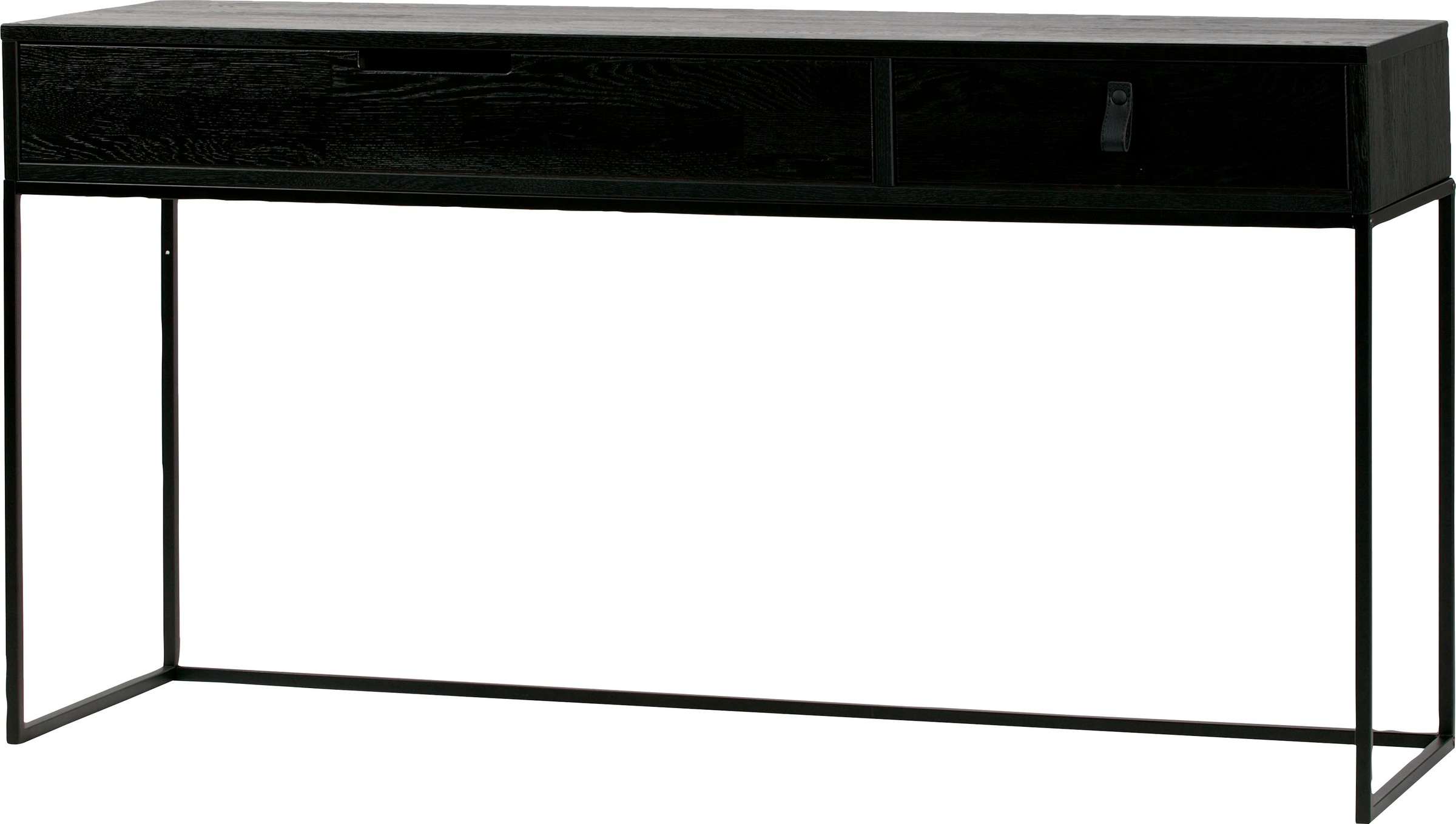 WOOOD Schreibtisch »Silas«, viel Stauraum, zwei Schubladen, H 74 cm x B 140 cm