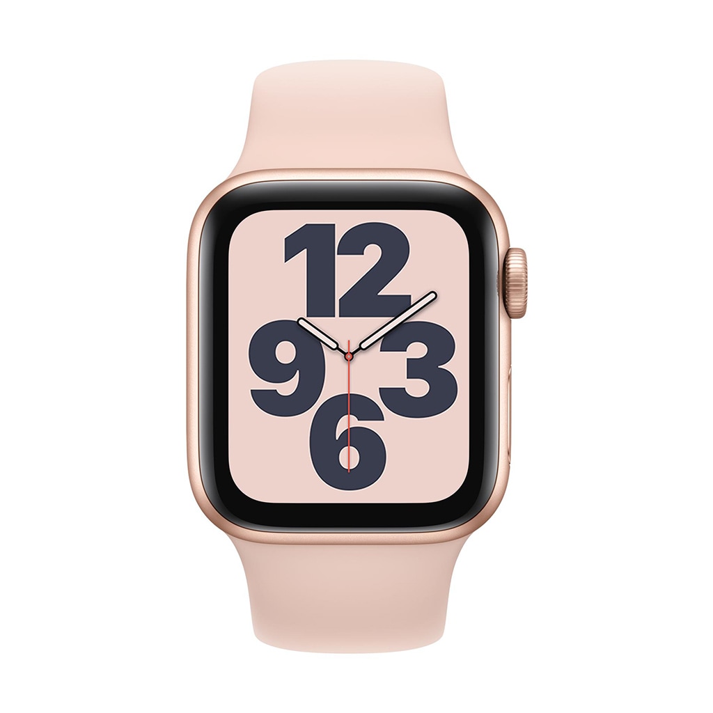 Apple Smartwatch »Serie SE, GPS, 40 mm Aluminium-Gehäuse mit Sportarmband«, (4 cm / 1,57 Zoll), Watch OS, 32 GB, MYDN2FD/A)
