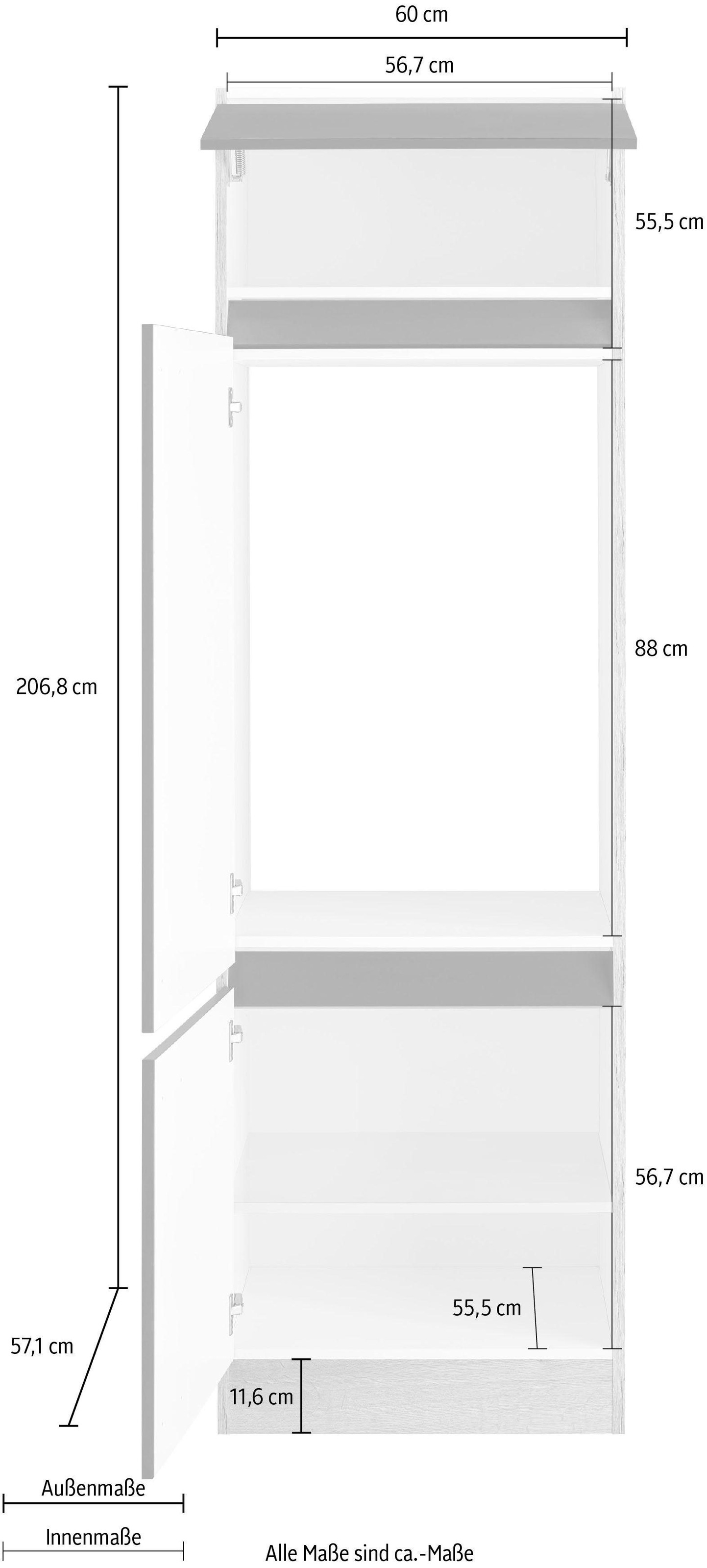 OPTIFIT Kühlumbauschrank »Roth«, Breite 60 cm