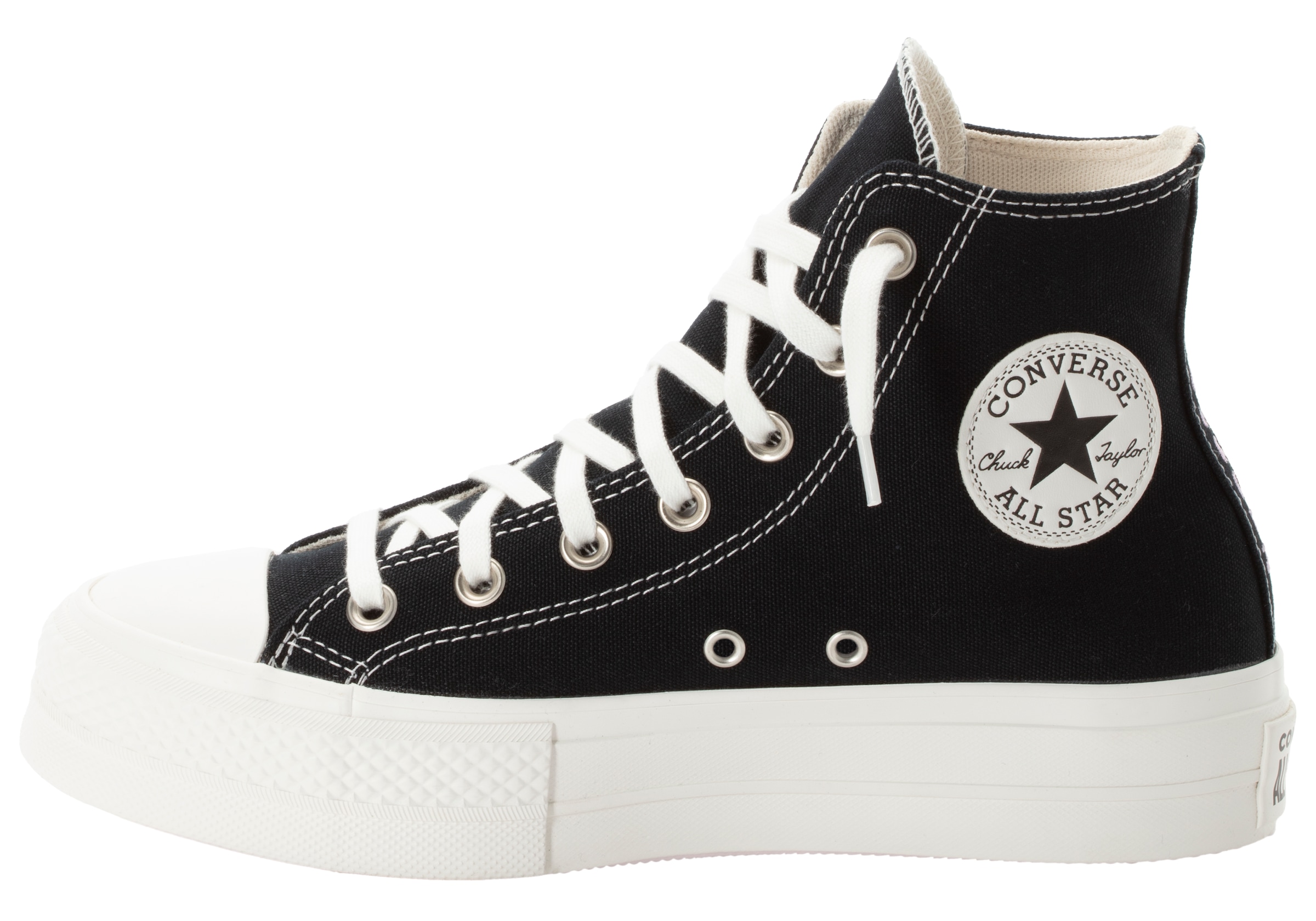Converse Sneaker "CHUCK TAYLOR ALL STAR LIFT PLATFORM EMBROIDERED CRYSTALS"