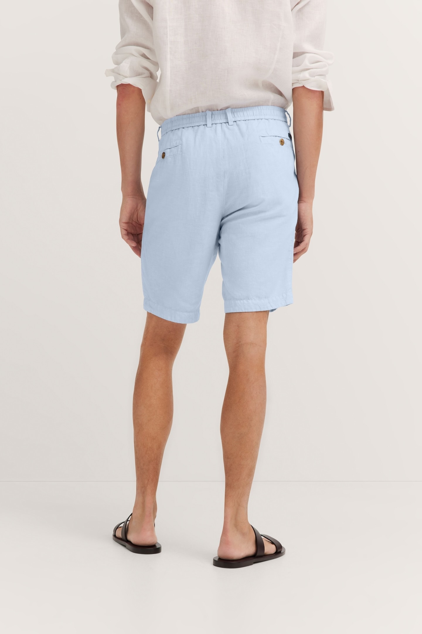 bugatti Bermudas, aus Leinen-Baumwollmix