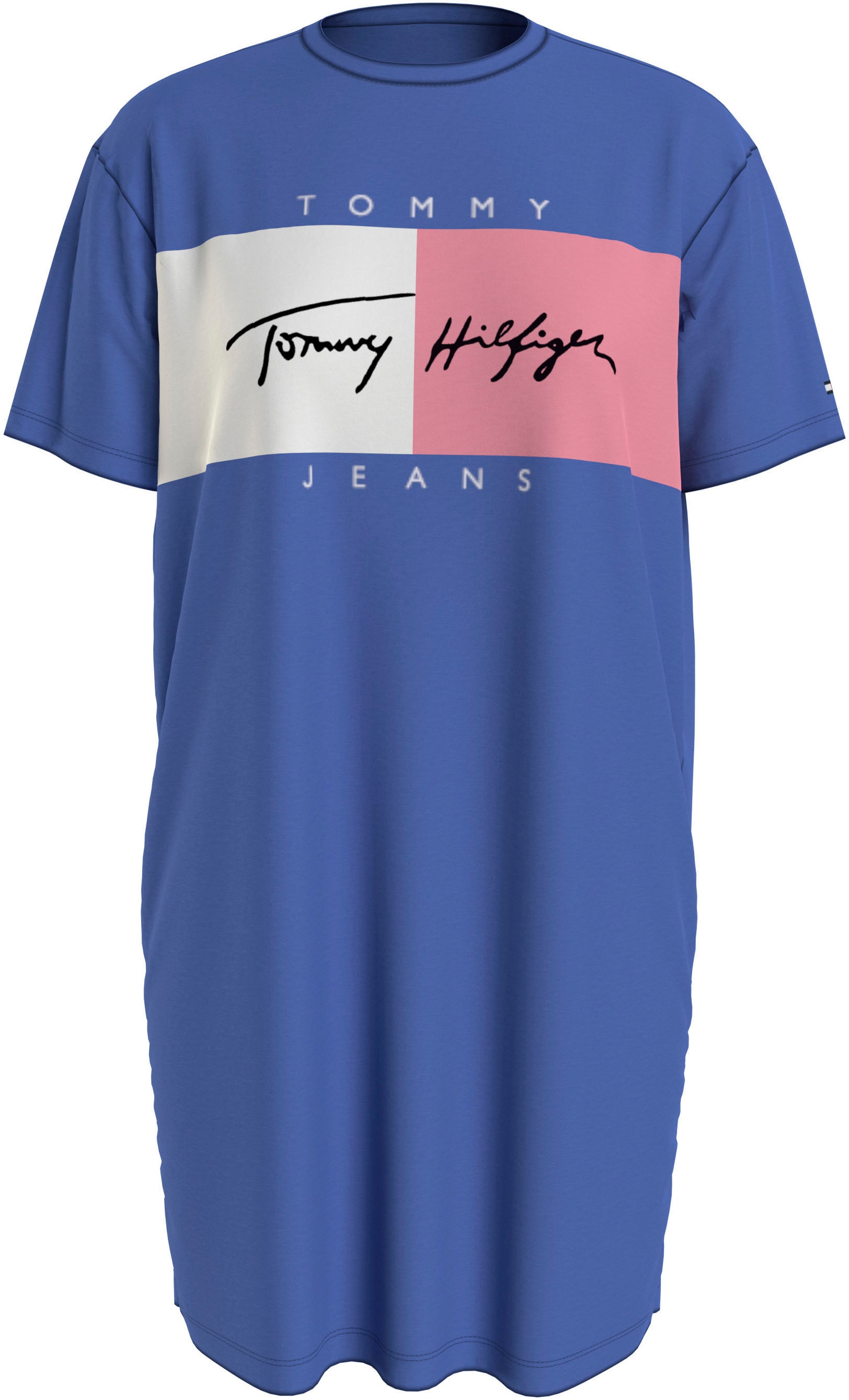 online Tommy »OVERSIZE NIGHTDRESS«, Schweiz Nachthemd mit Hilfiger Underwear shoppen Rundhalsausschnitt bei Jelmoli-Versand