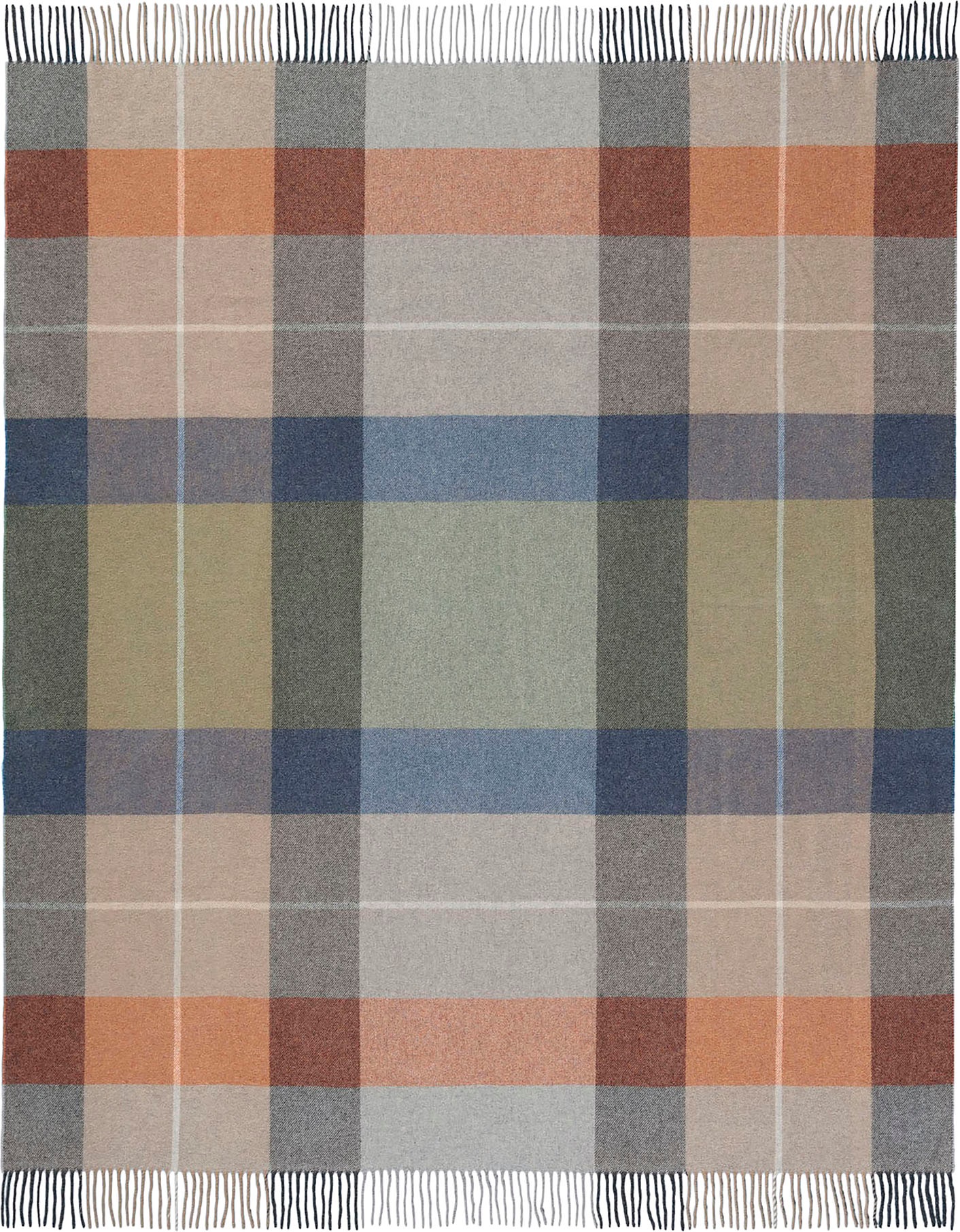 Biederlack Plaid »Britta«, im Karo-Look, Kuscheldecke