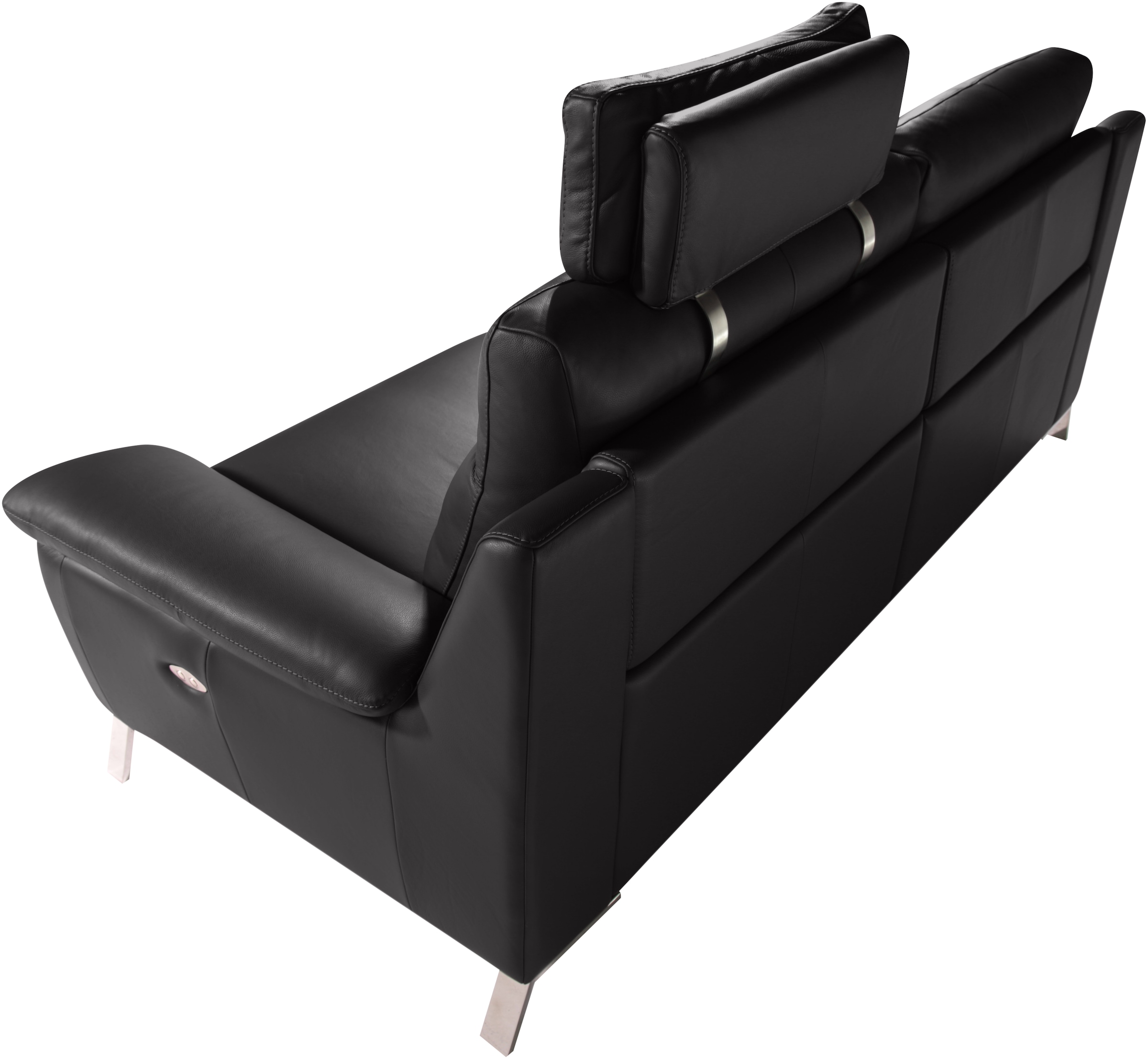 CALIA ITALIA 2-Sitzer »Roby italienisches Designsofa mit exzellentem Sitzkomfort«, mit erstklassigem Lederbezug