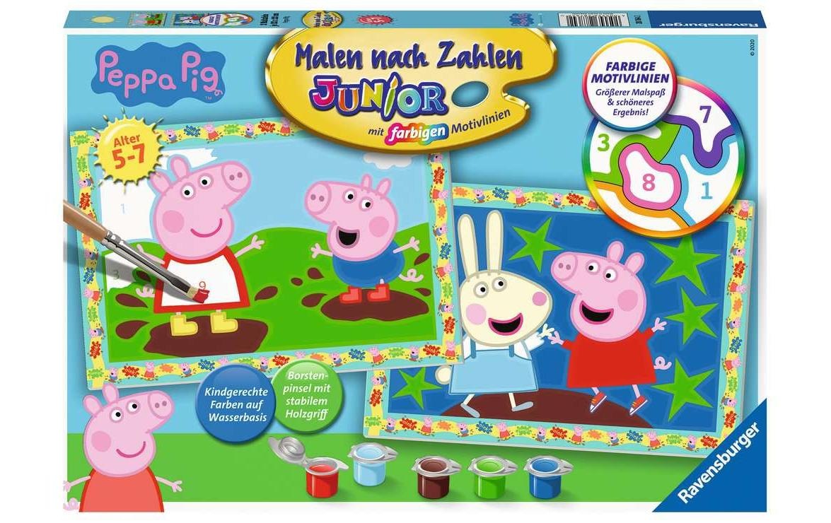 Ravensburger Malen nach Zahlen »Ravensburger Malen nach Zahlen Junior: Peppa Pig«