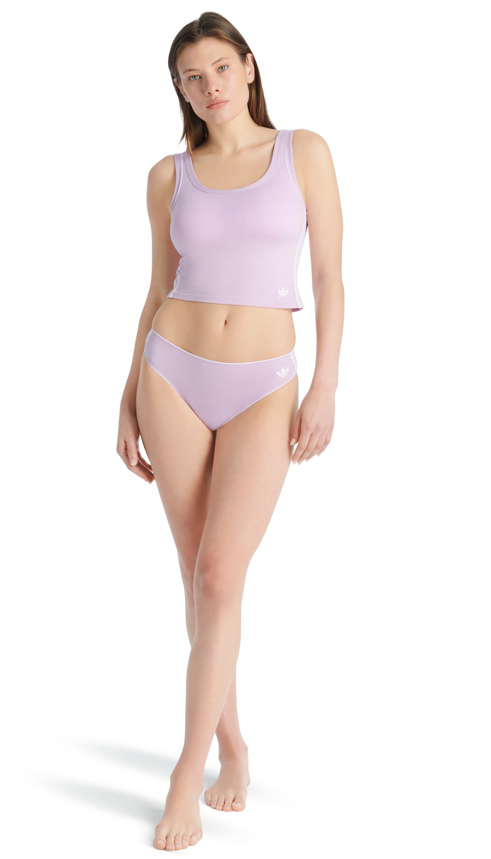 adidas Originals Crop-Top »Originals Adicolor Comfort Flex Cotton«, mit markanten Markenstreifen an der Seite