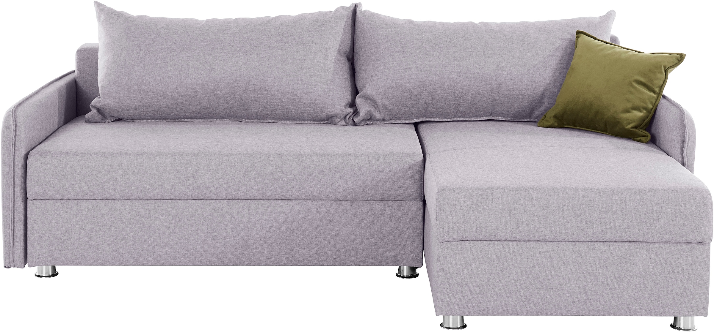 COLLECTION AB Ecksofa »Sunny L-Form«, inkl. Bettfunktion und Bettkasten